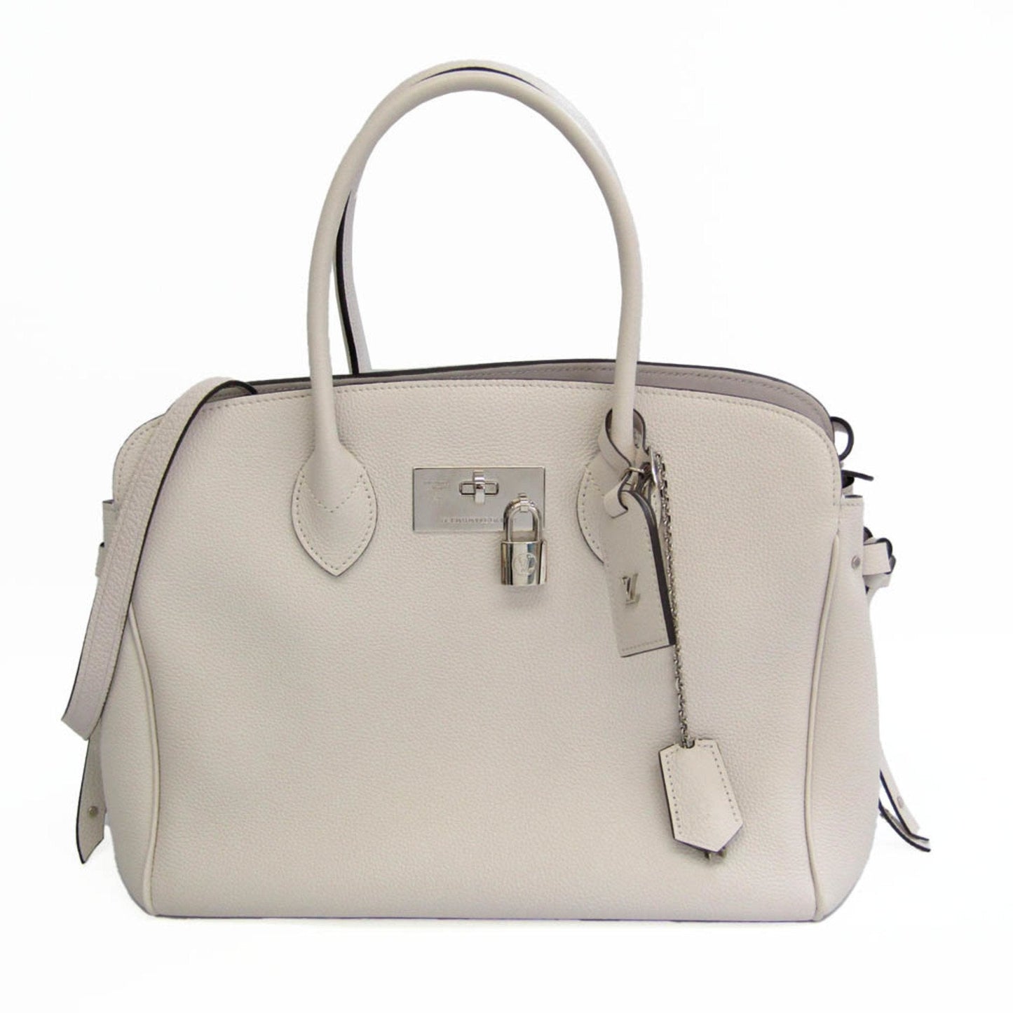 LOUIS VUITTON Milla MM Women's Handbag,Shoulder Bag White