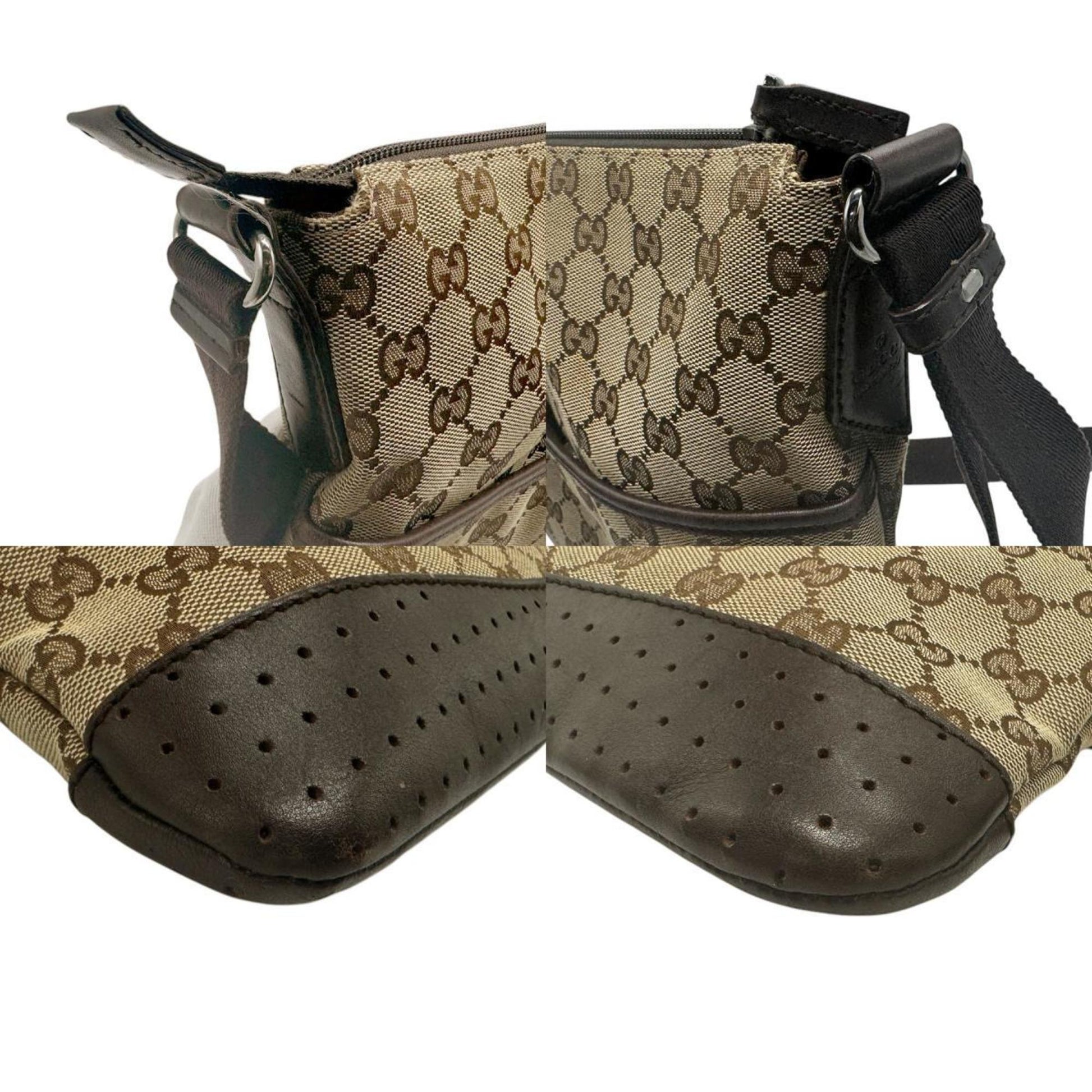 Gucci Canvas Shoulder Bag