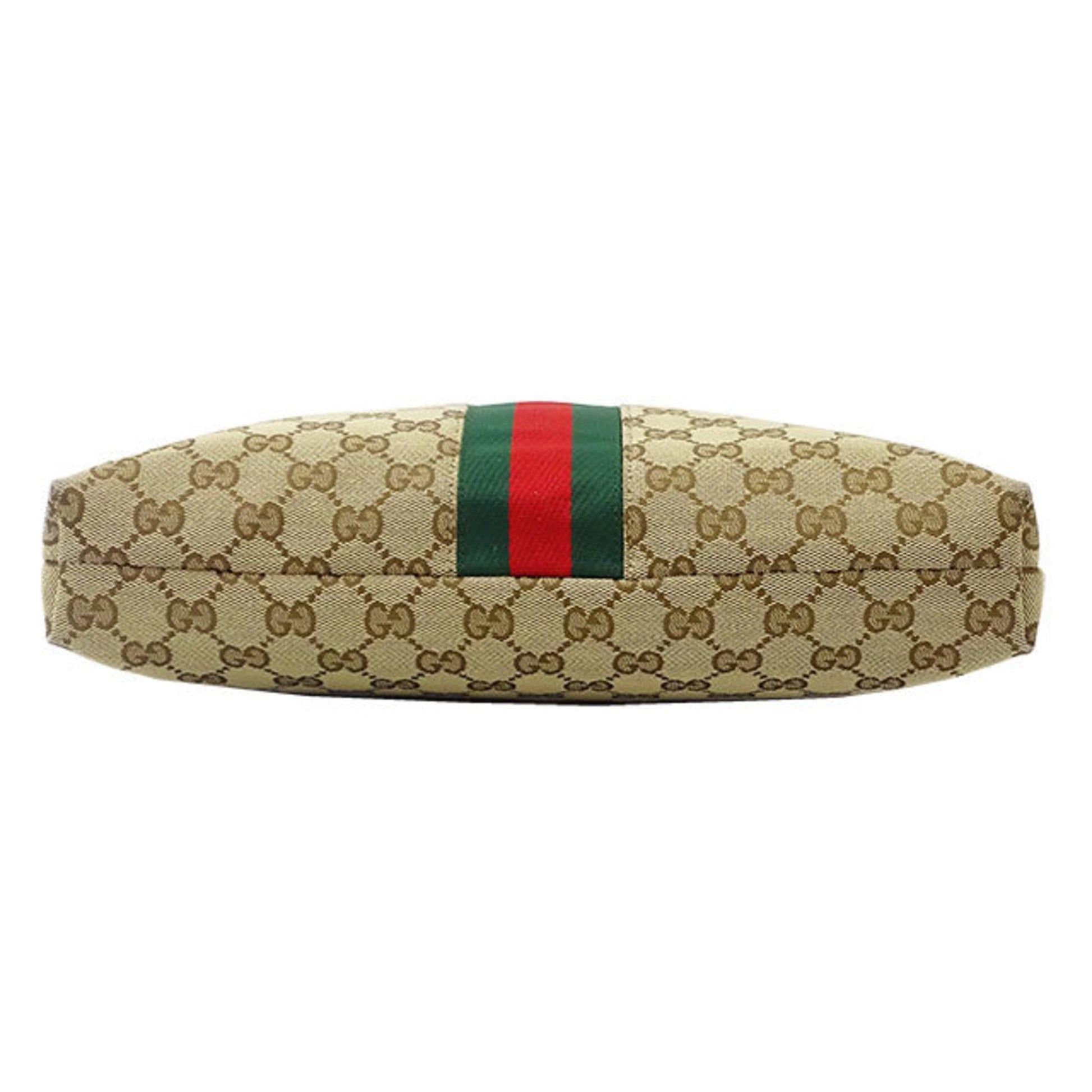 Gucci Lou Canvas Shoulder Bag