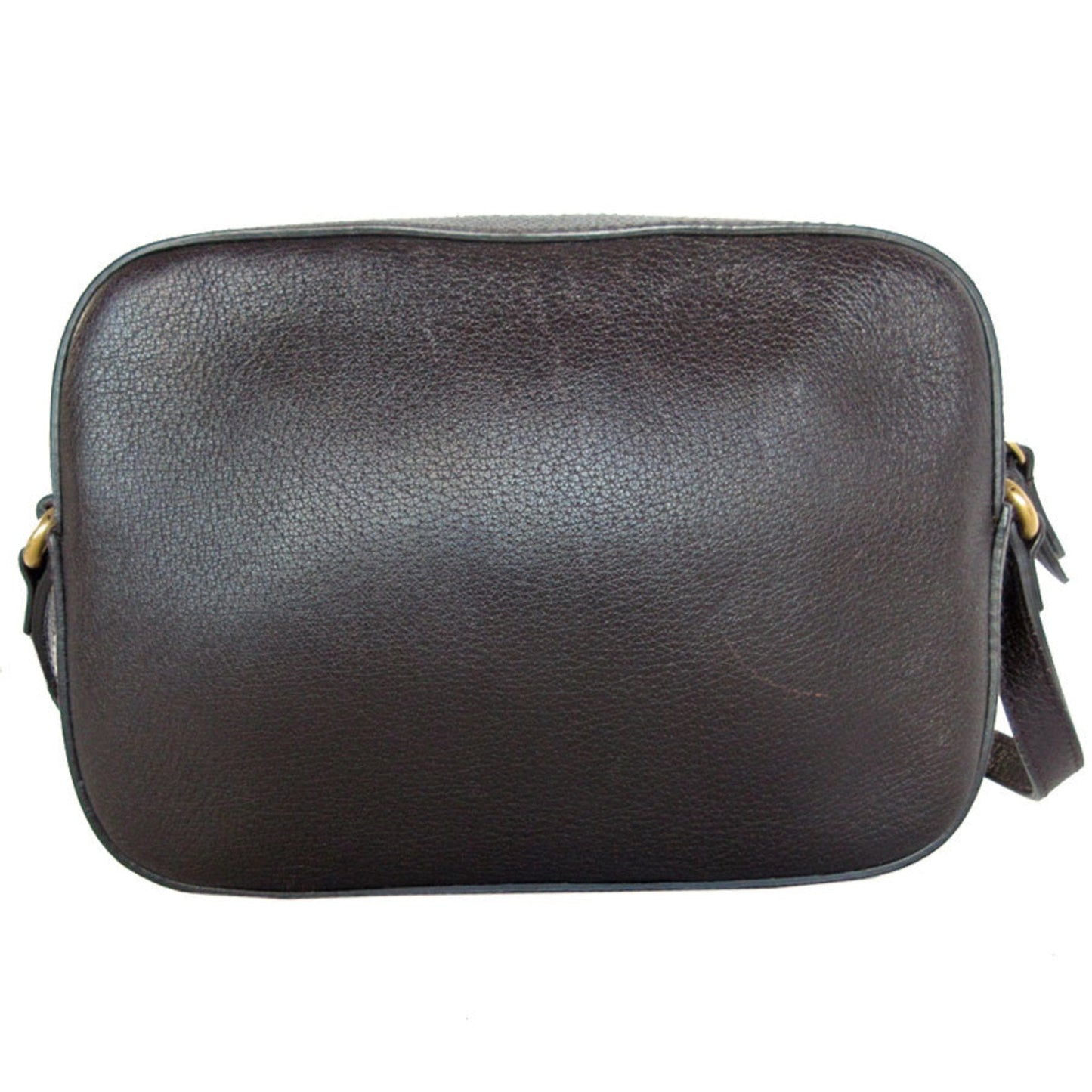 Gucci Leather Canvas Shoulder Bag