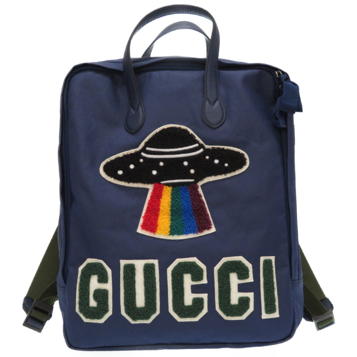 Gucci Lou Canvas Backpack