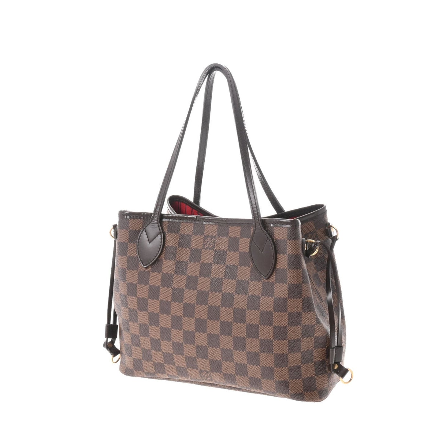 LOUIS VUITTON Damier Neverfull PM Brown Ladies Canvas Handbag