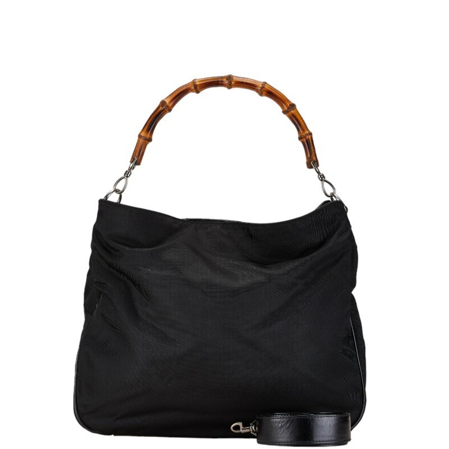 Gucci Leather Canvas Shoulder Bag