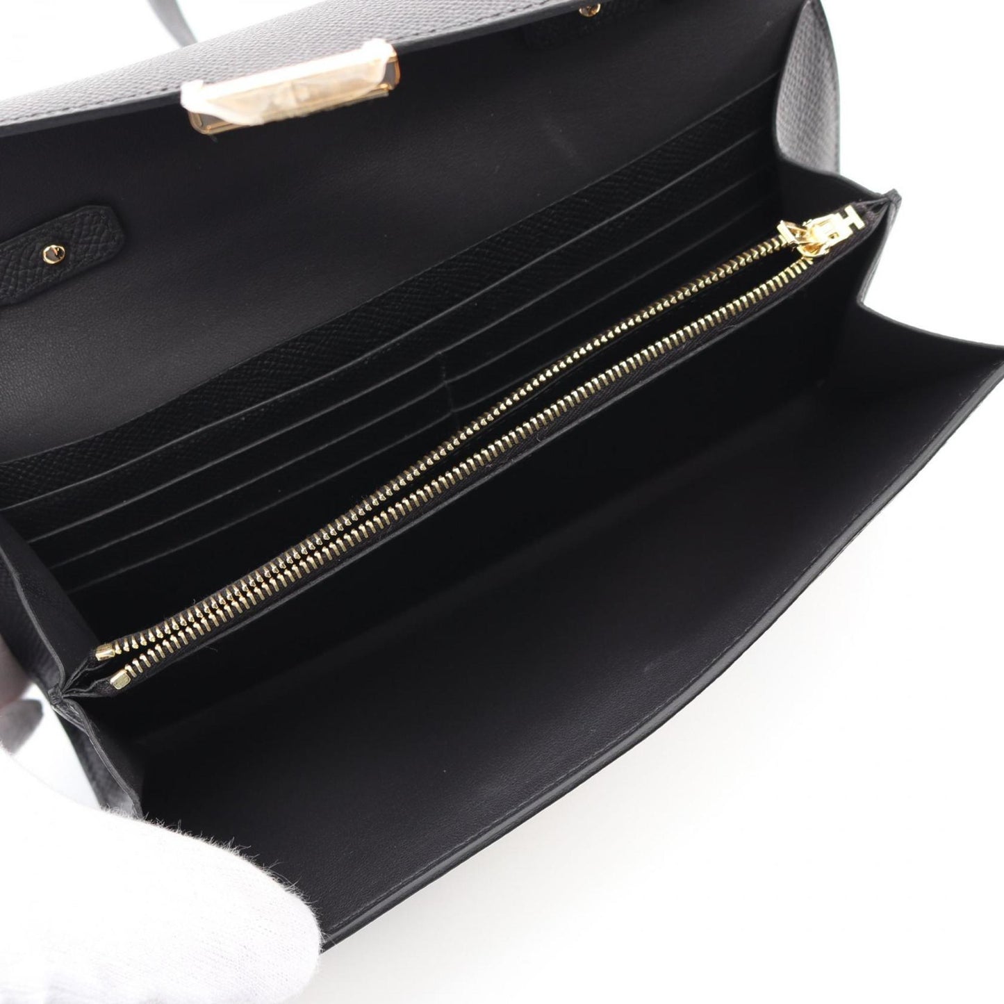 Hermes Constance Black Epsom Leather Shoulder Bag ( )