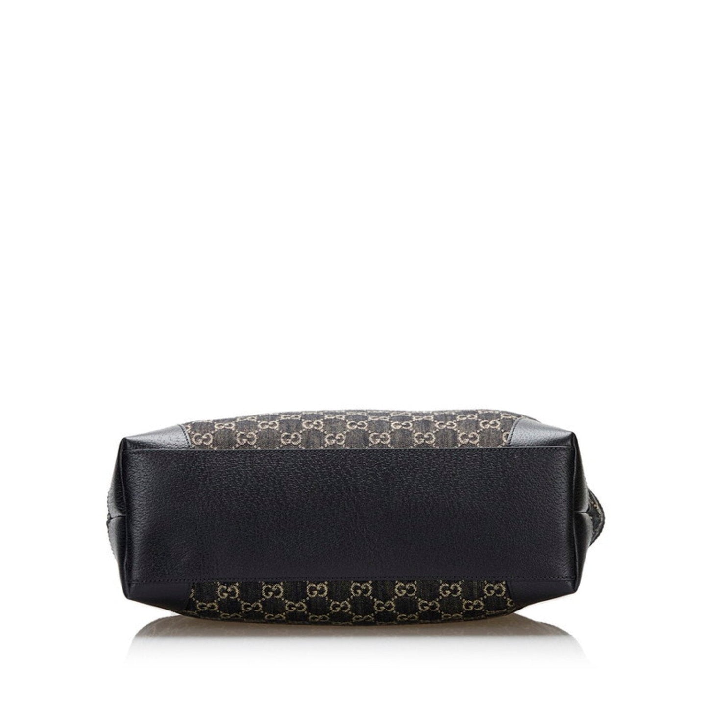 Gucci Lou Leather Canvas Tote