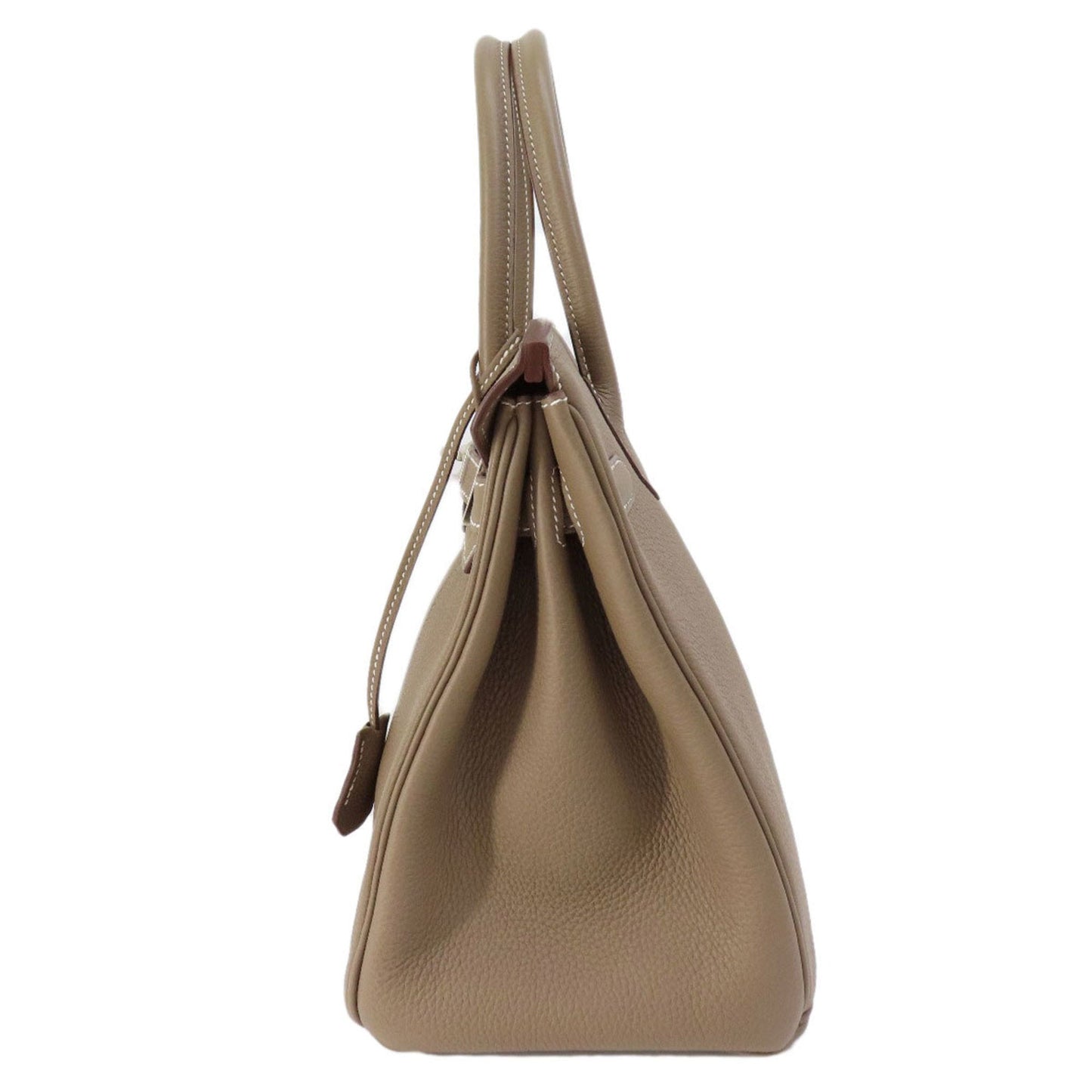 Hermes Etoupe Gray Togo Leather Handbag ( )