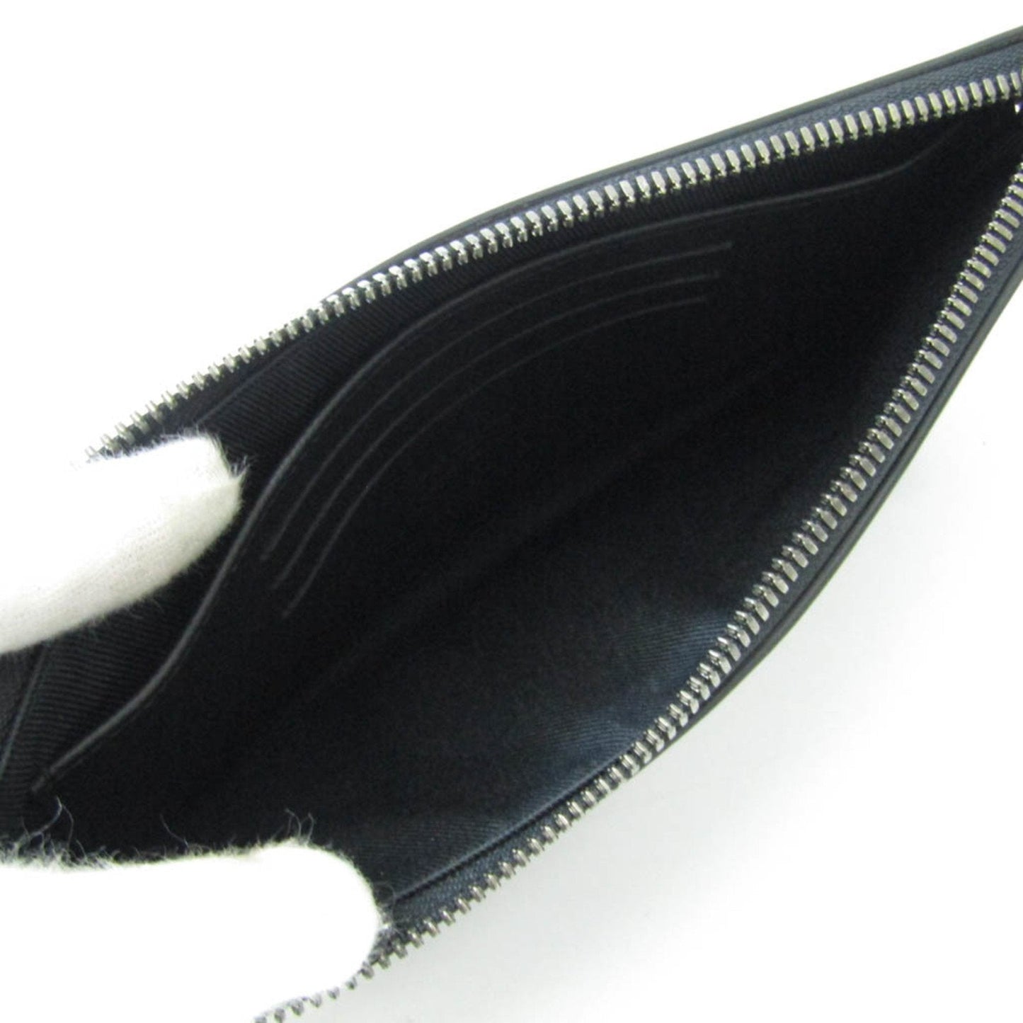 LOUIS VUITTON Monogram Eclipse Pochette Discovery PM Men's Clutch Bag,Pouch Monogram Eclipse