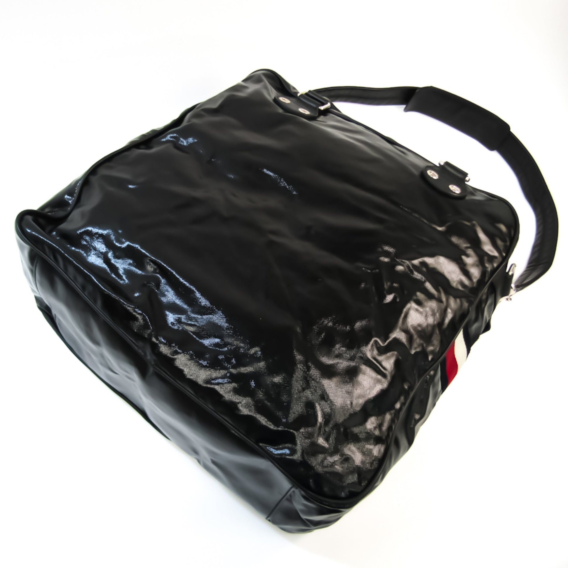 Gucci Lou Leather Canvas Shoulder Bag