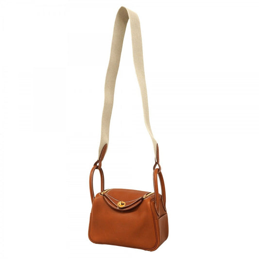 Hermes Fauve Barenia Leather Handbag ( )