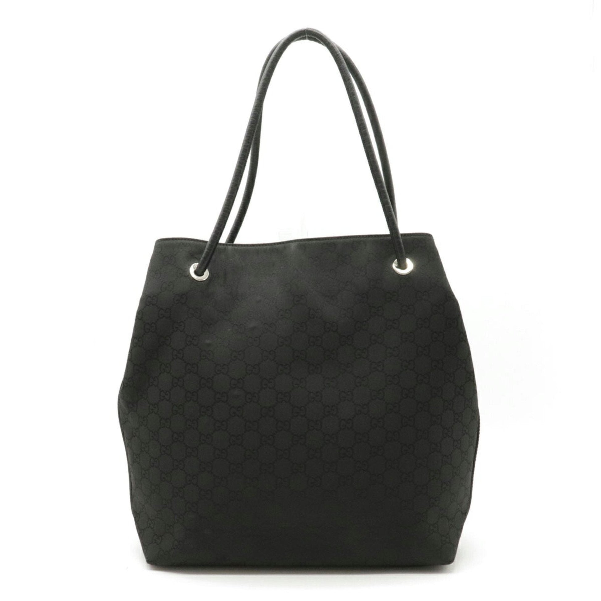 Gucci Lou Nylon Leather Tote