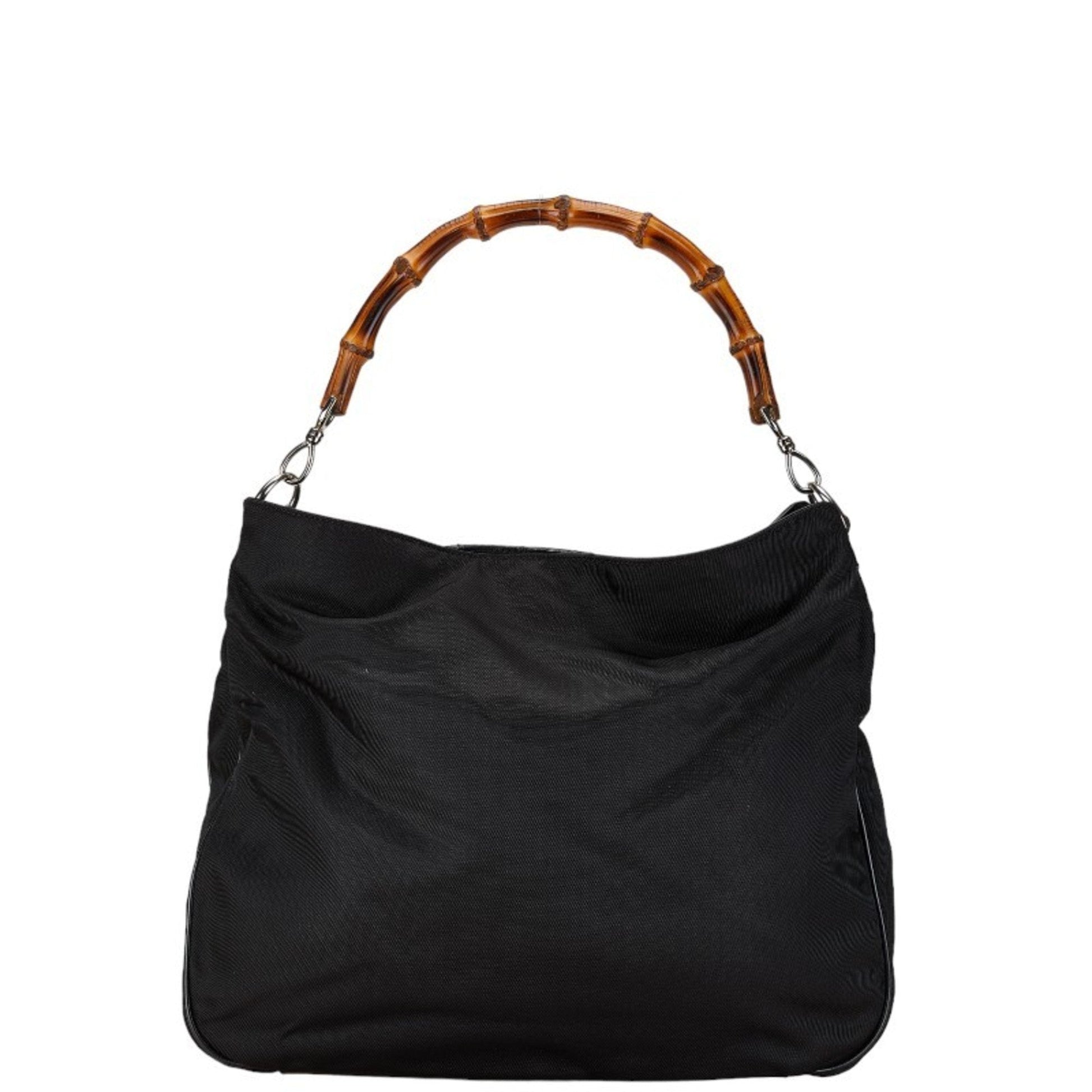 Gucci Leather Canvas Shoulder Bag