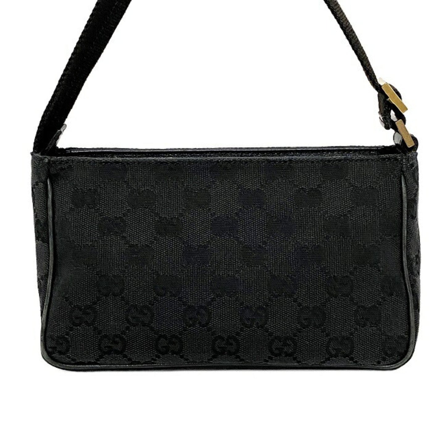 Gucci Lou Leather Canvas Handbag
