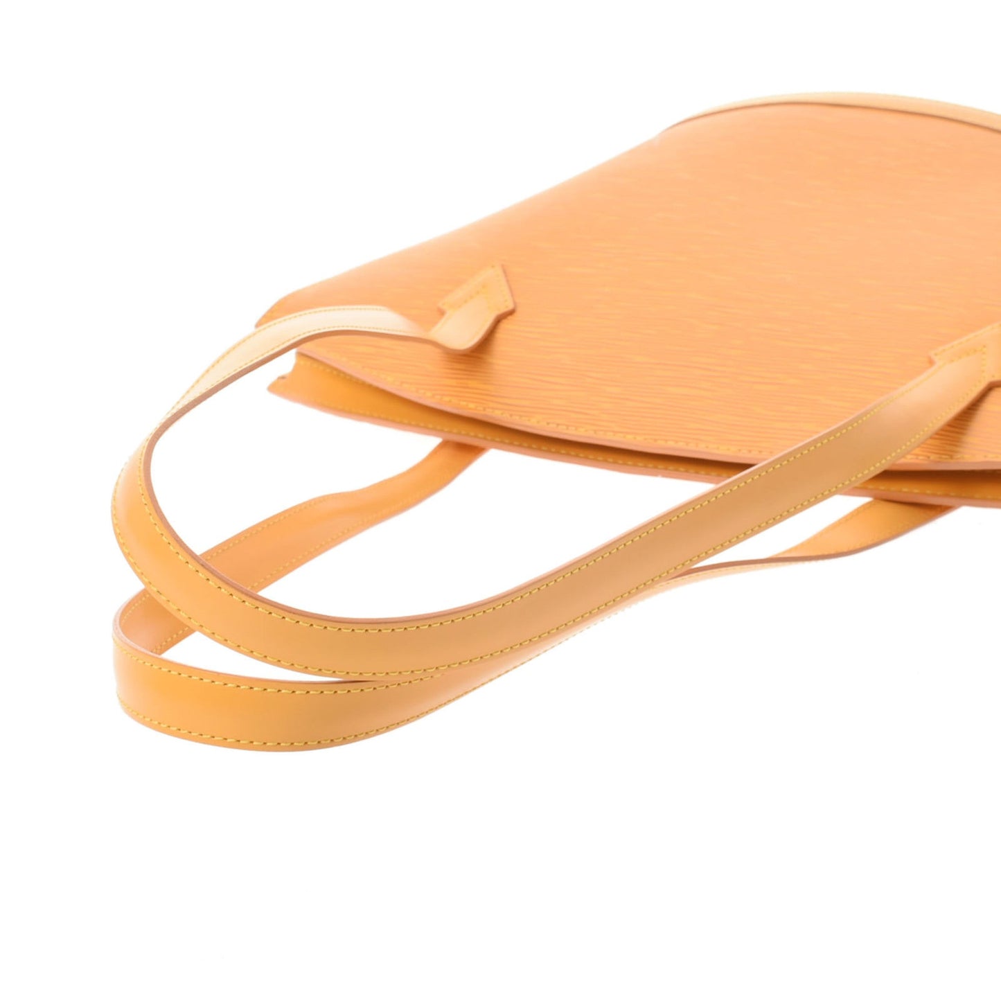 LOUIS VUITTON Epi San Jack Poignier Long Yellow Ladies Leather Shoulder Bag