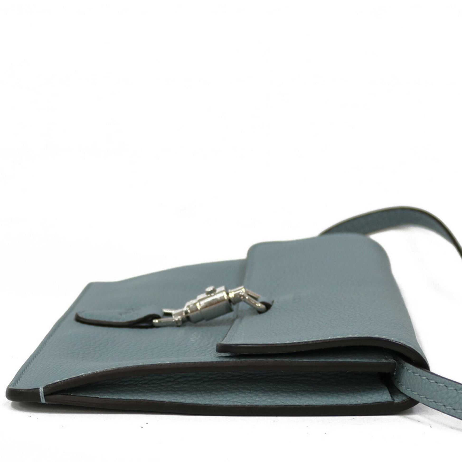 Gucci Blue Leather Shoulder Bag Style 2
