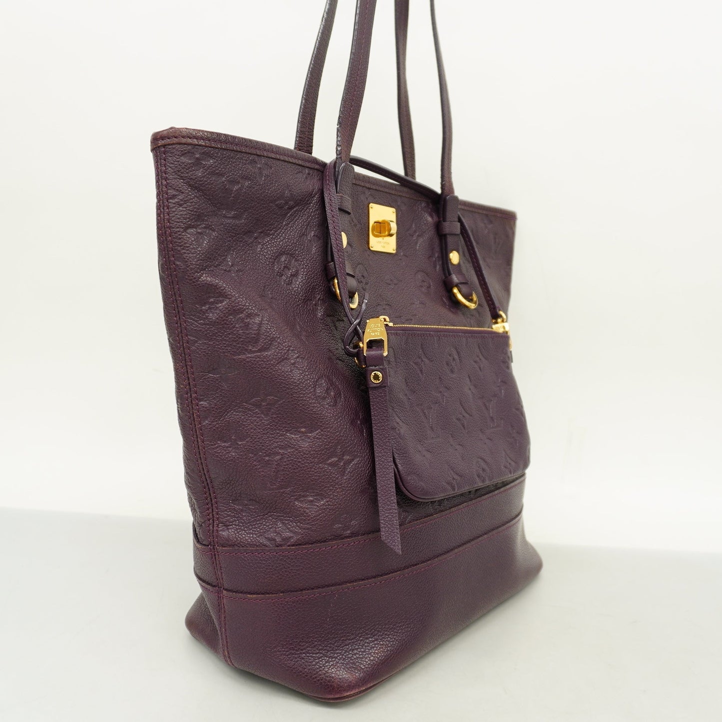 Louis VuittonAuth Monogram Empreinte Citadin PM Women's Tote Bag Orb