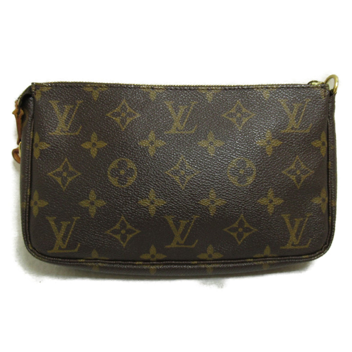 LOUIS VUITTON Pochette Accessoires Brown Monogram PVC coated canvas Clutch