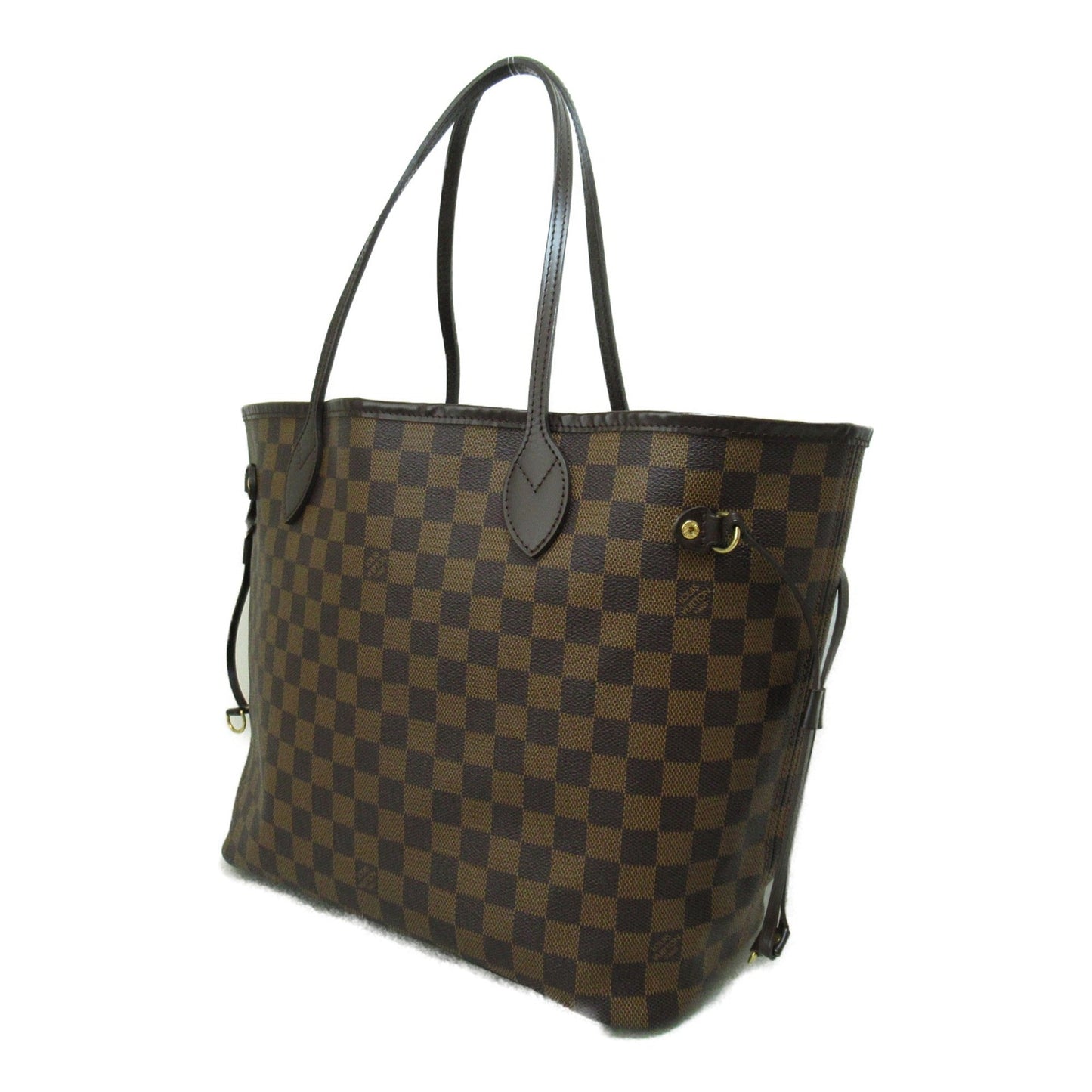 Louis Vuitton Neverfull MM Brown Ebene Damier PVC coated canvas Tote