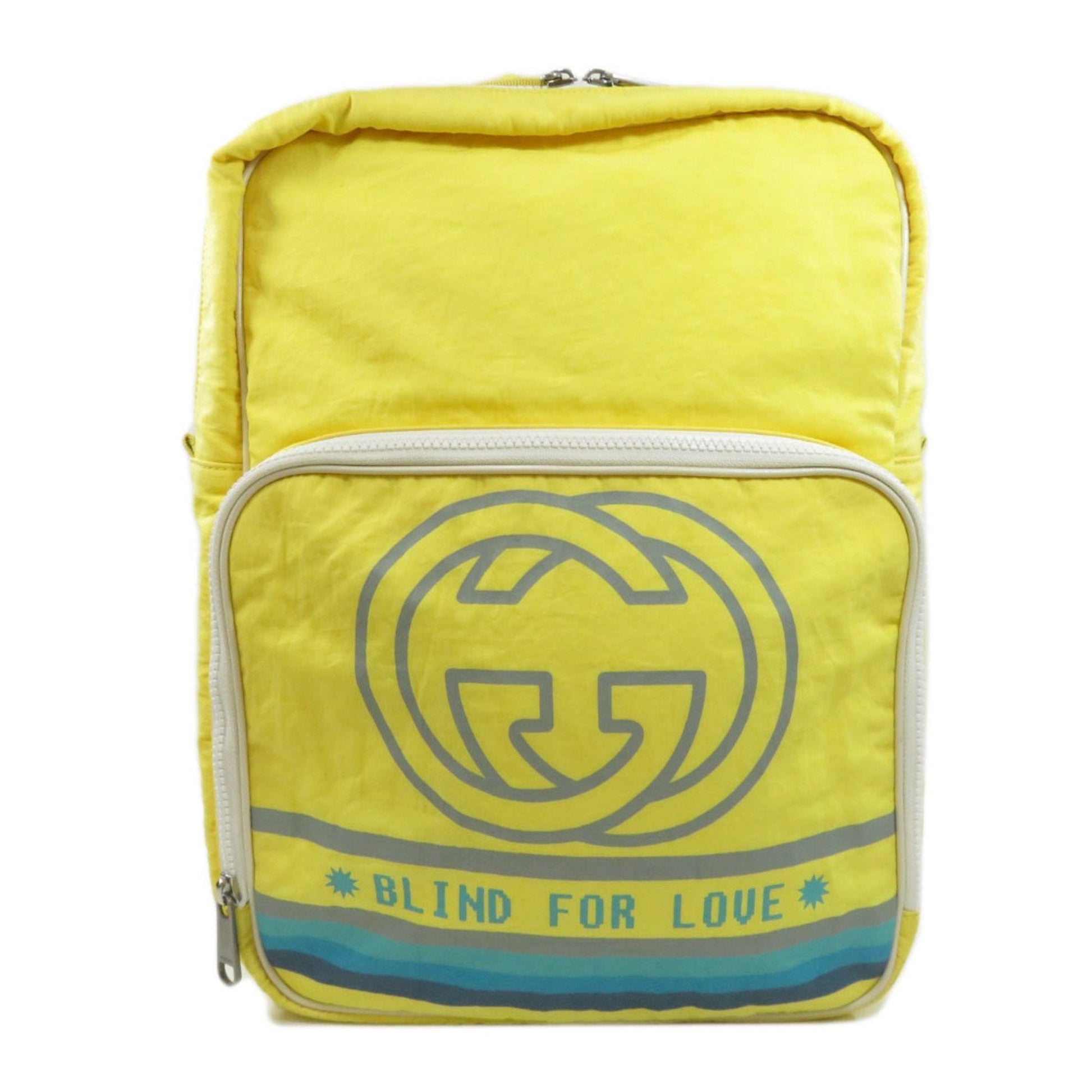 Gucci Interlocking G Nylon Backpack