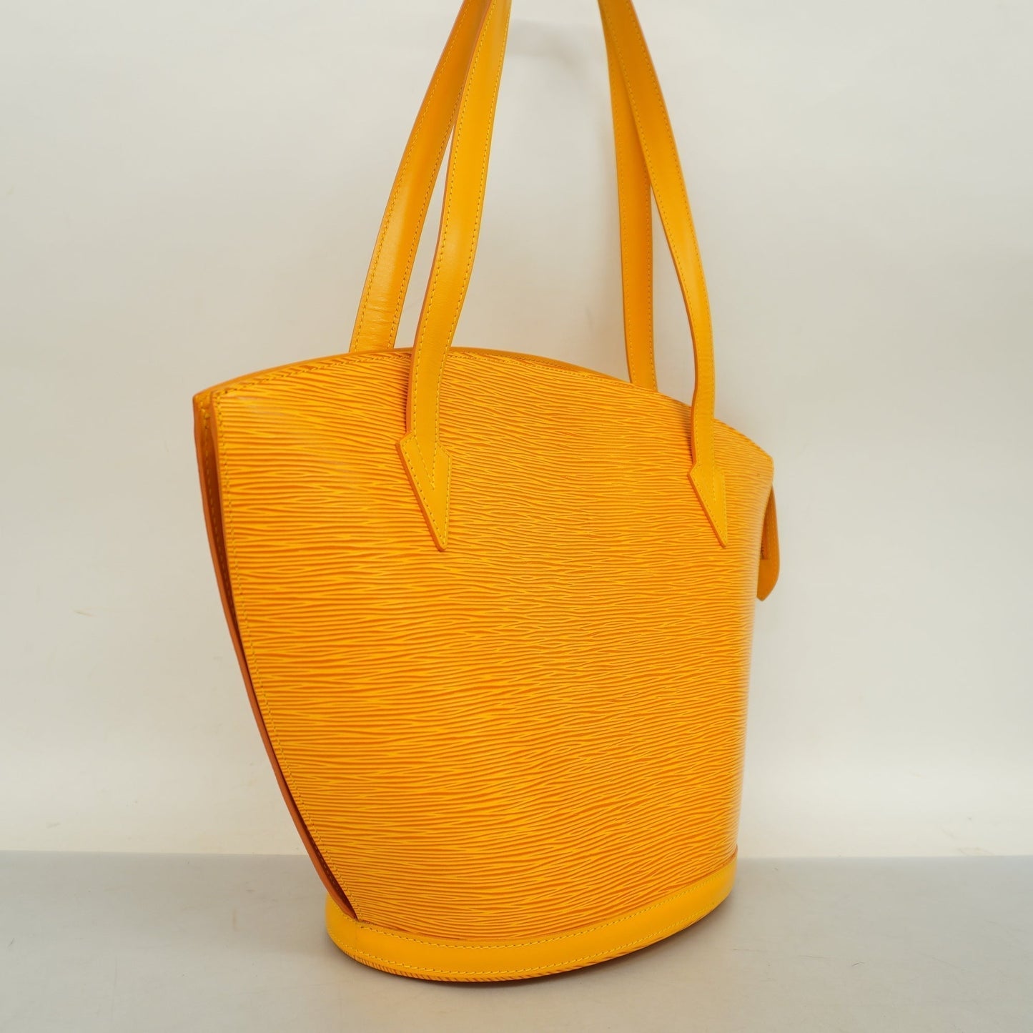 Louis VuittonAuth Epi Saint-Jacques Shopping Women's Shoulder Bag Jaune