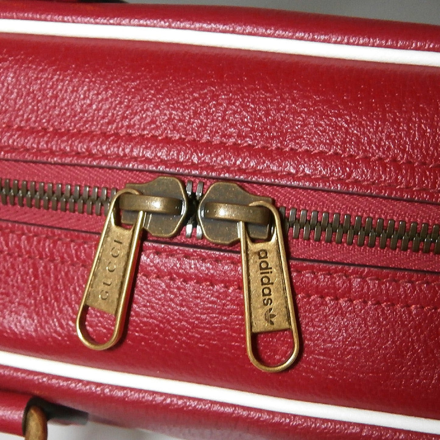 Gucci Boston Red Leather Shoulder Bag