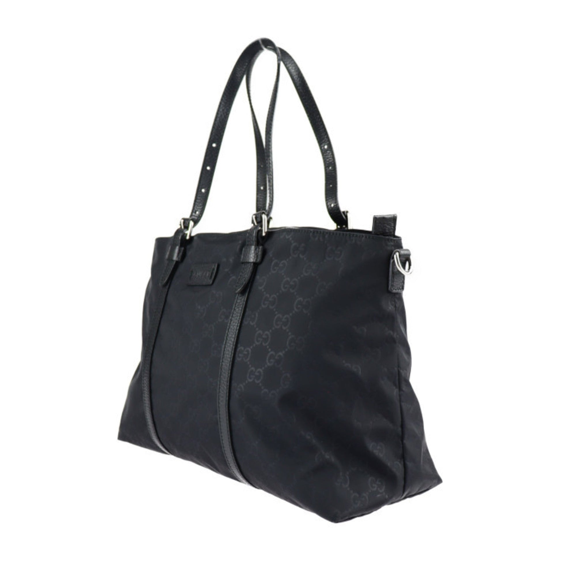 Gucci Nylon Leather Tote