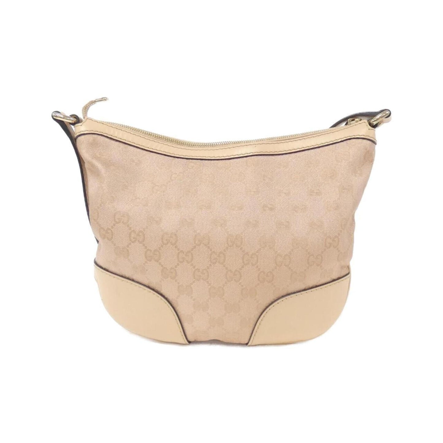 Gucci Leather Canvas Shoulder Bag