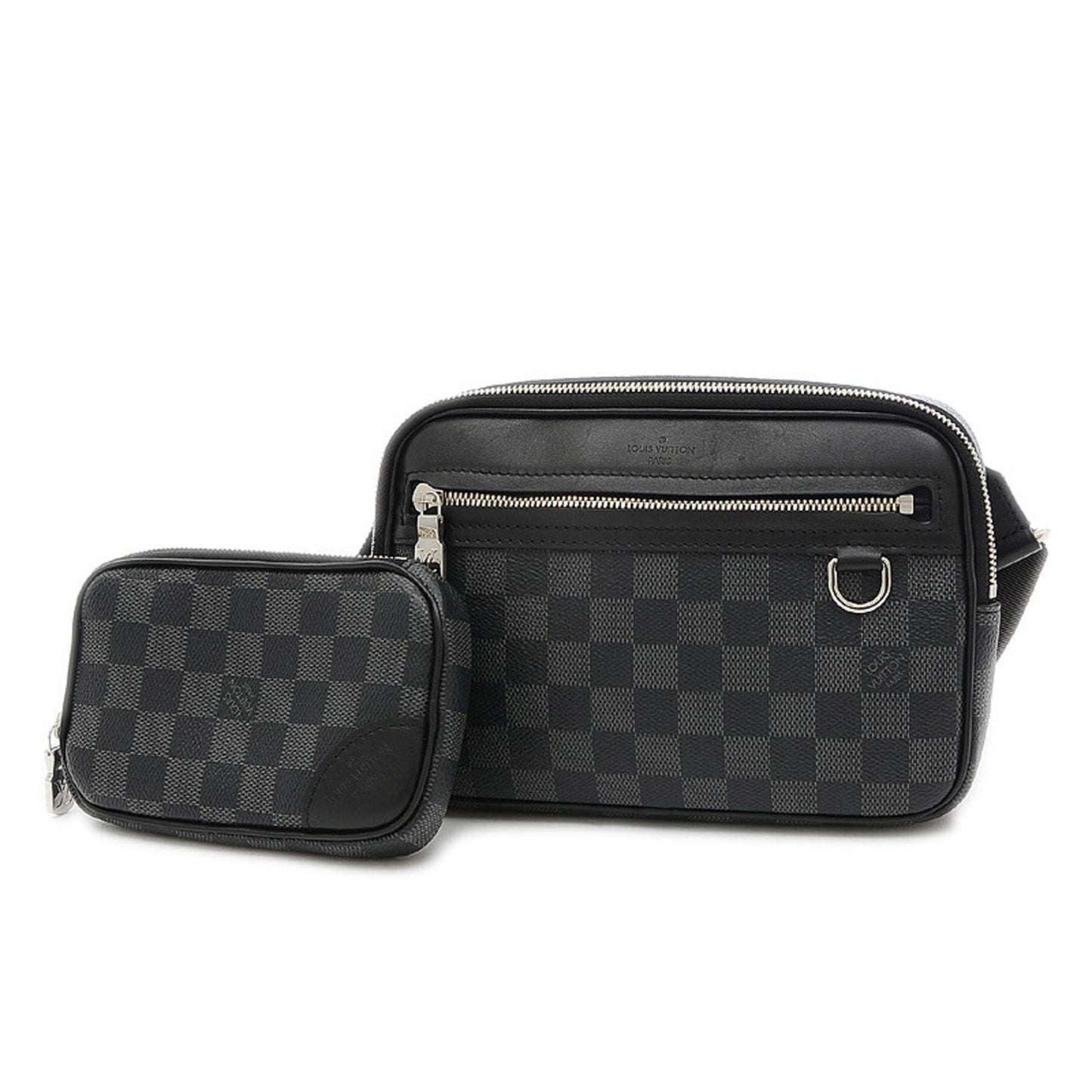 Louis Vuitton Damier Graphite Scott Messenger Shoulder Bag Men's