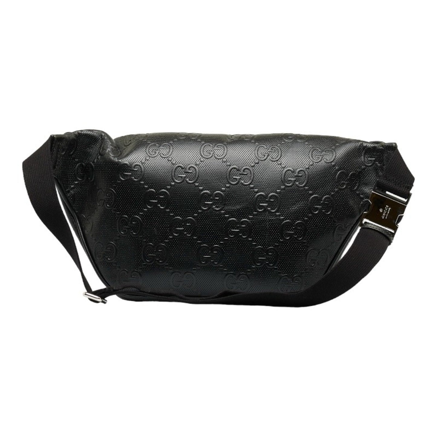 Gucci Leather Canvas Shoulder Bag