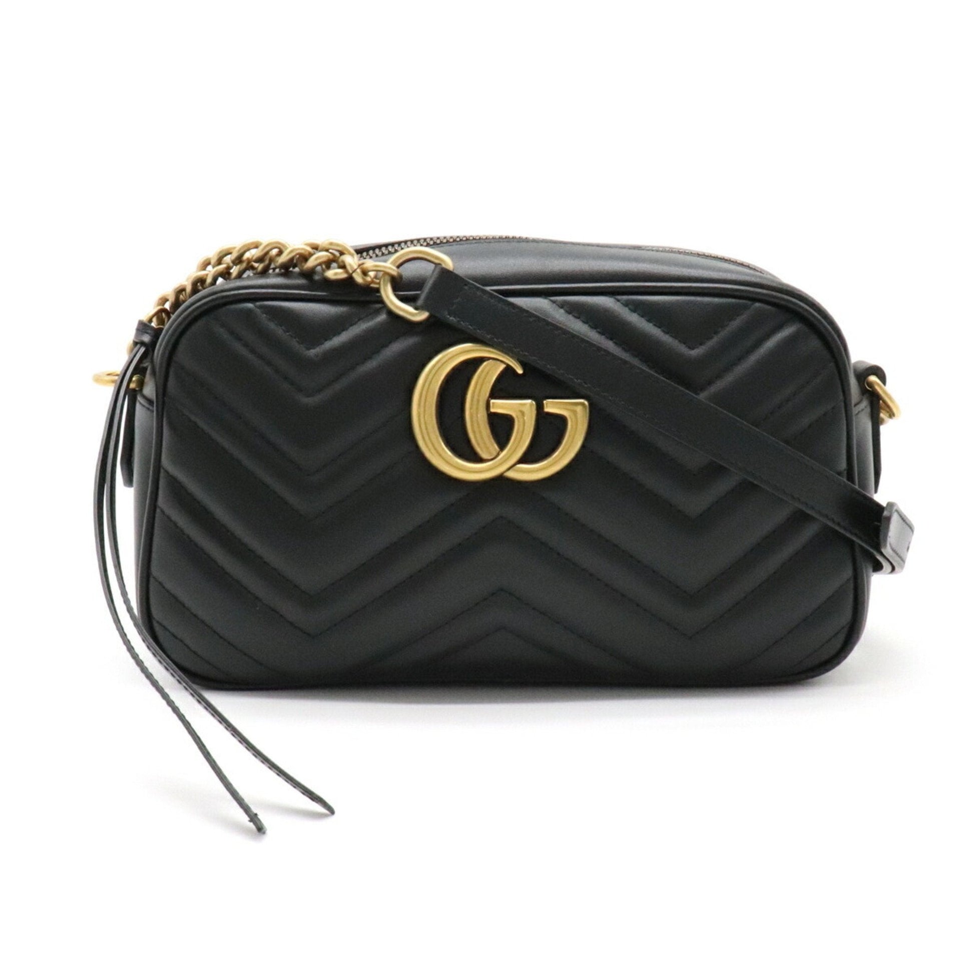 Gucci Lou Pochette Quilted Chain Shoulder Bag