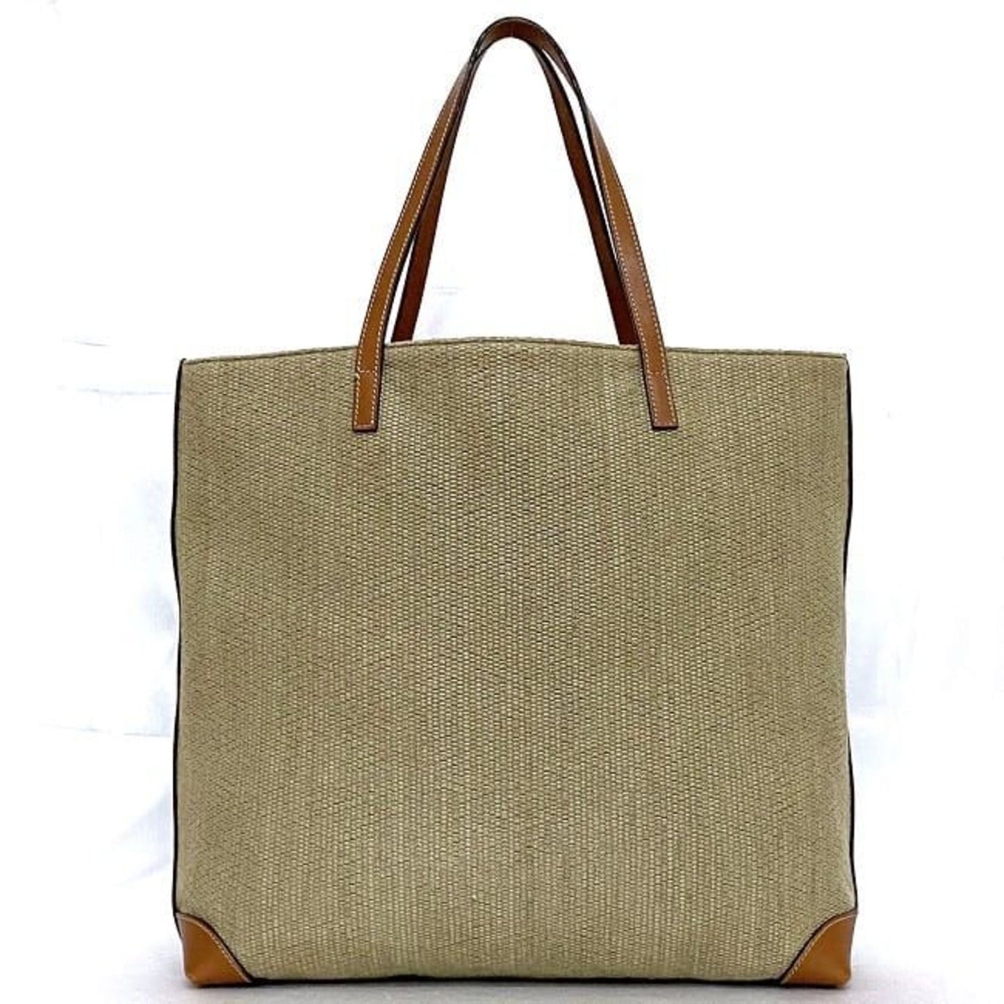 Gucci Leather Canvas Tote