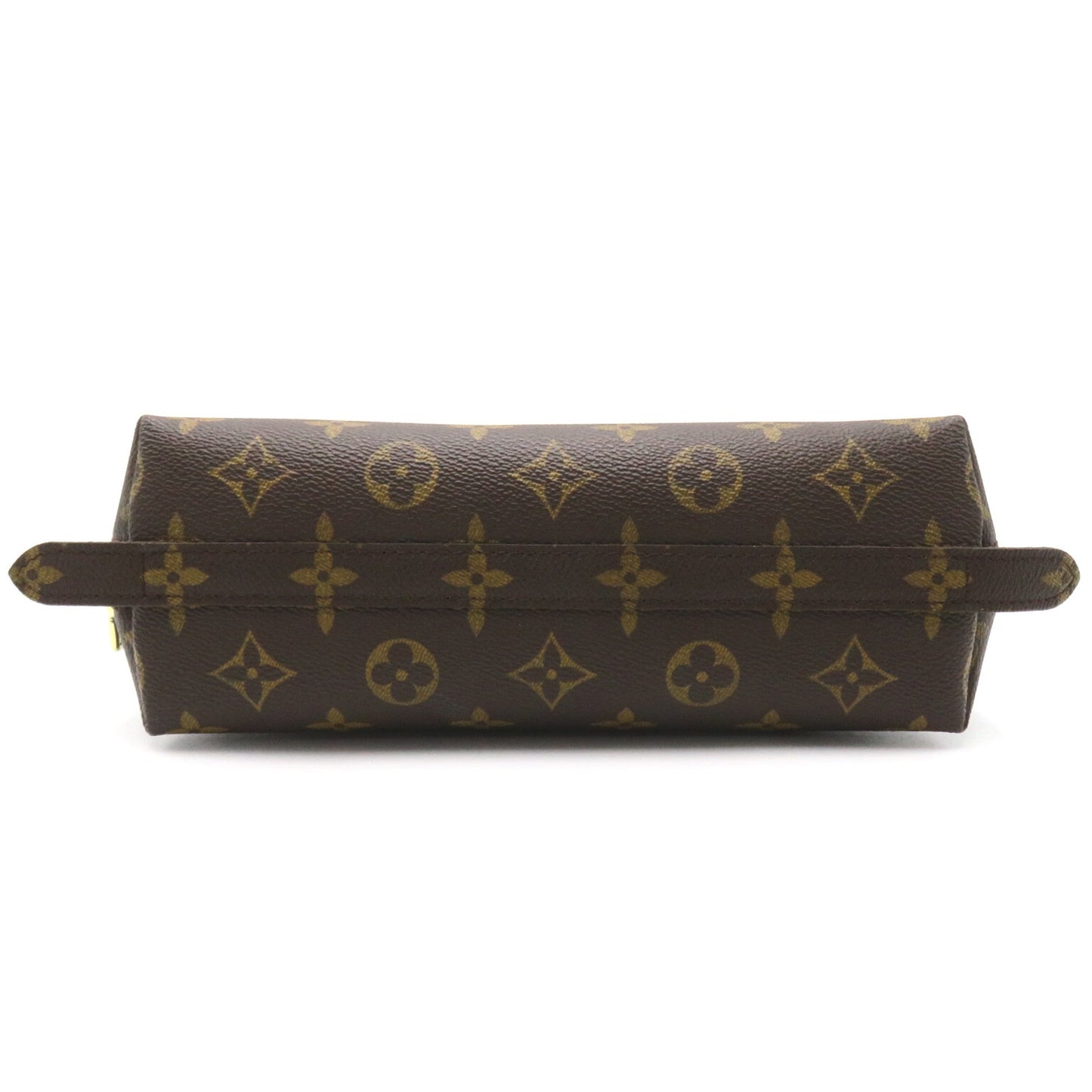 LOUIS VUITTON Pochette Cosmetic GM Brown PVC coated canvas Clutch
