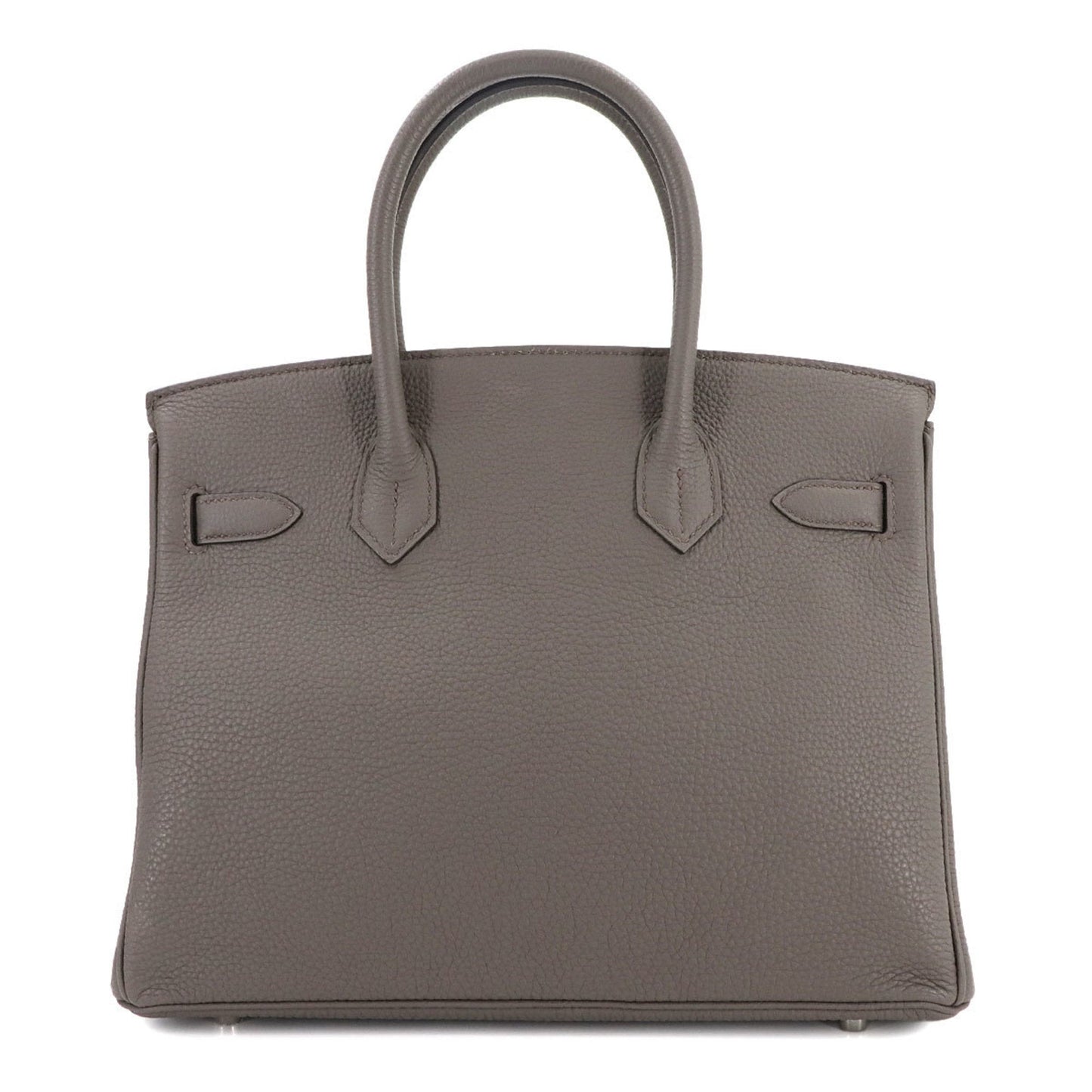 Hermes Etain Togo Leather Handbag ( )