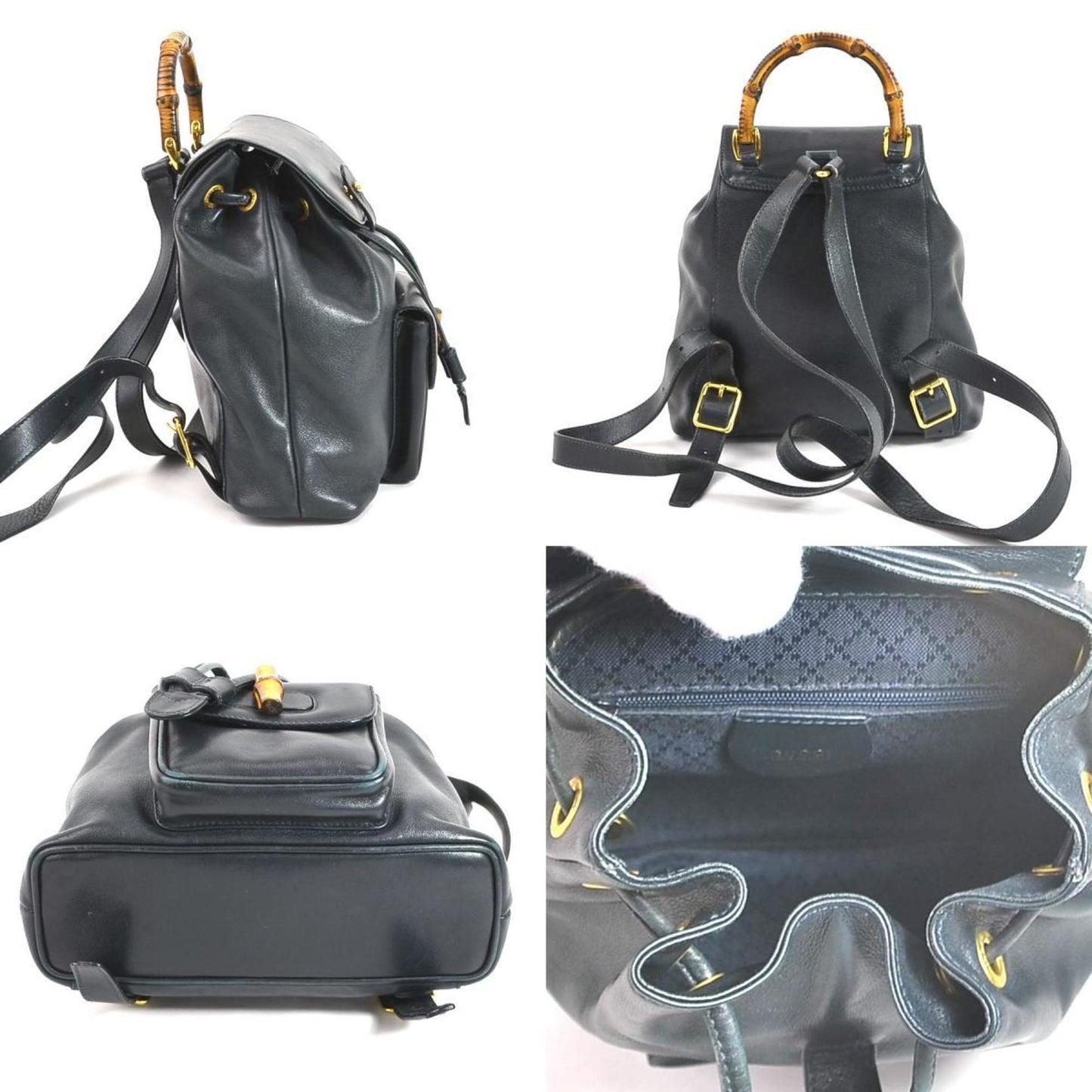 Gucci Leather Backpack