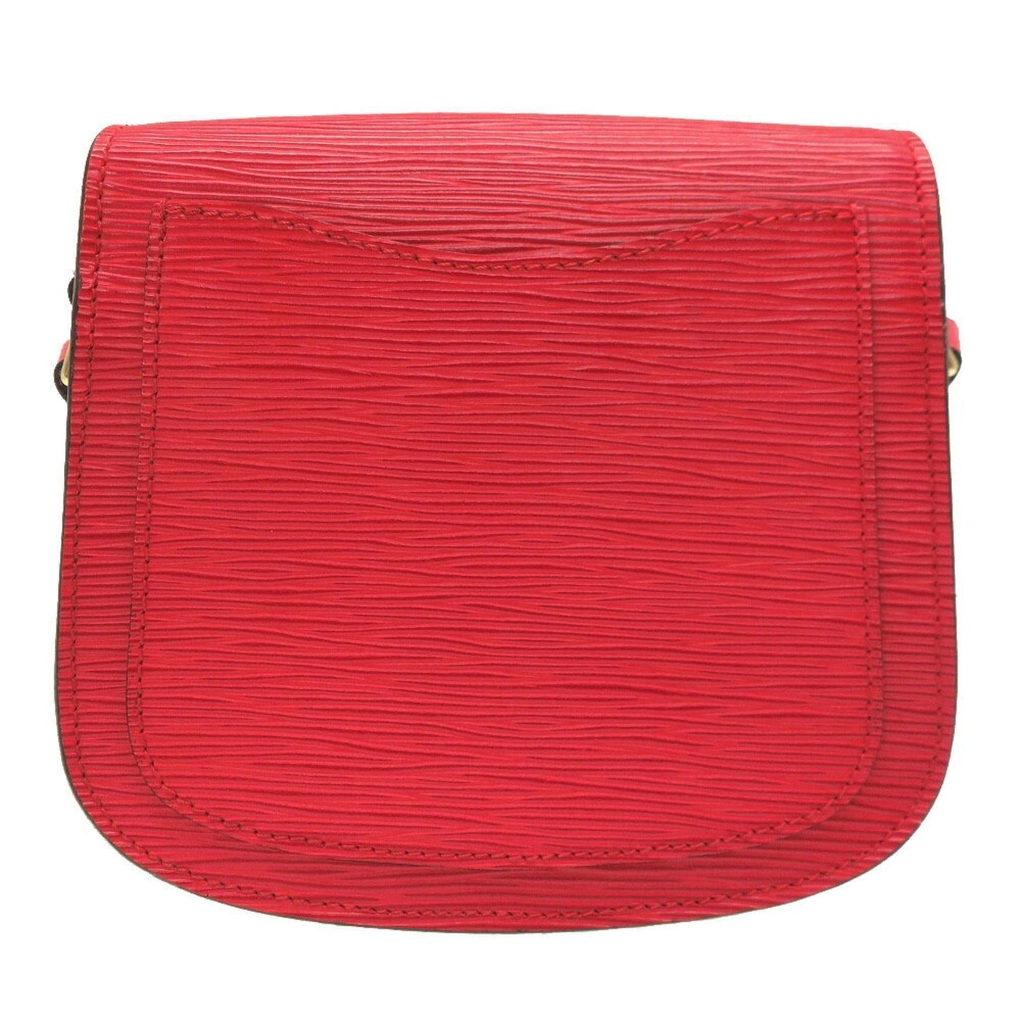 Louis Vuitton Epi Mini Saint-Cloud Castilian Red Shoulder Bag