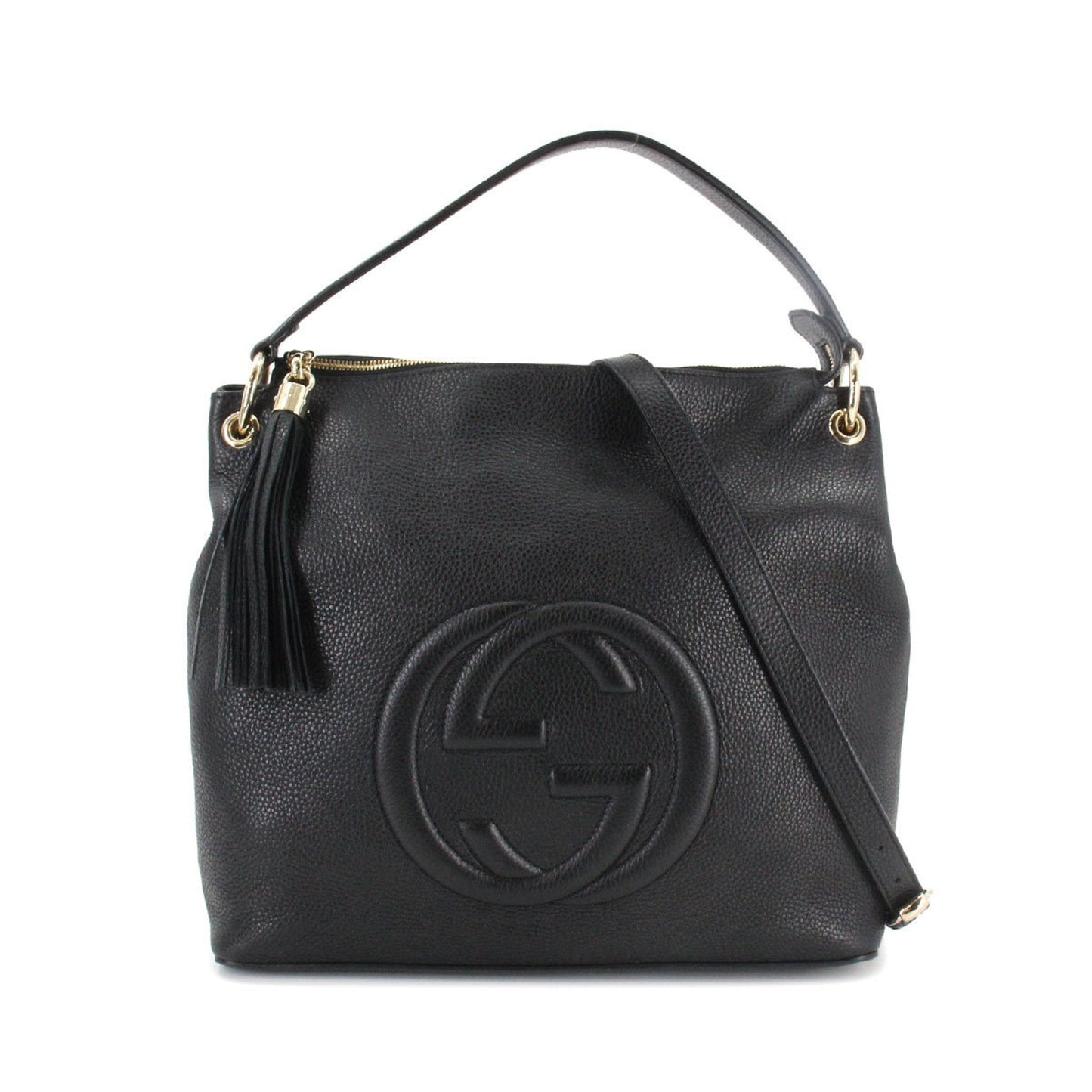 Gucci Lou Leather Shoulder Bag