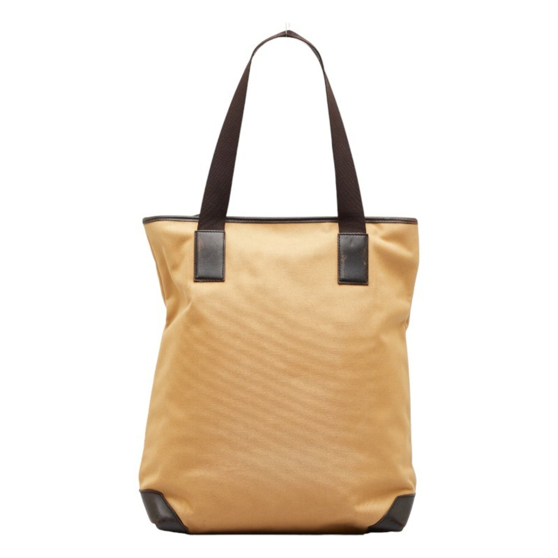 Gucci Leather Canvas Tote
