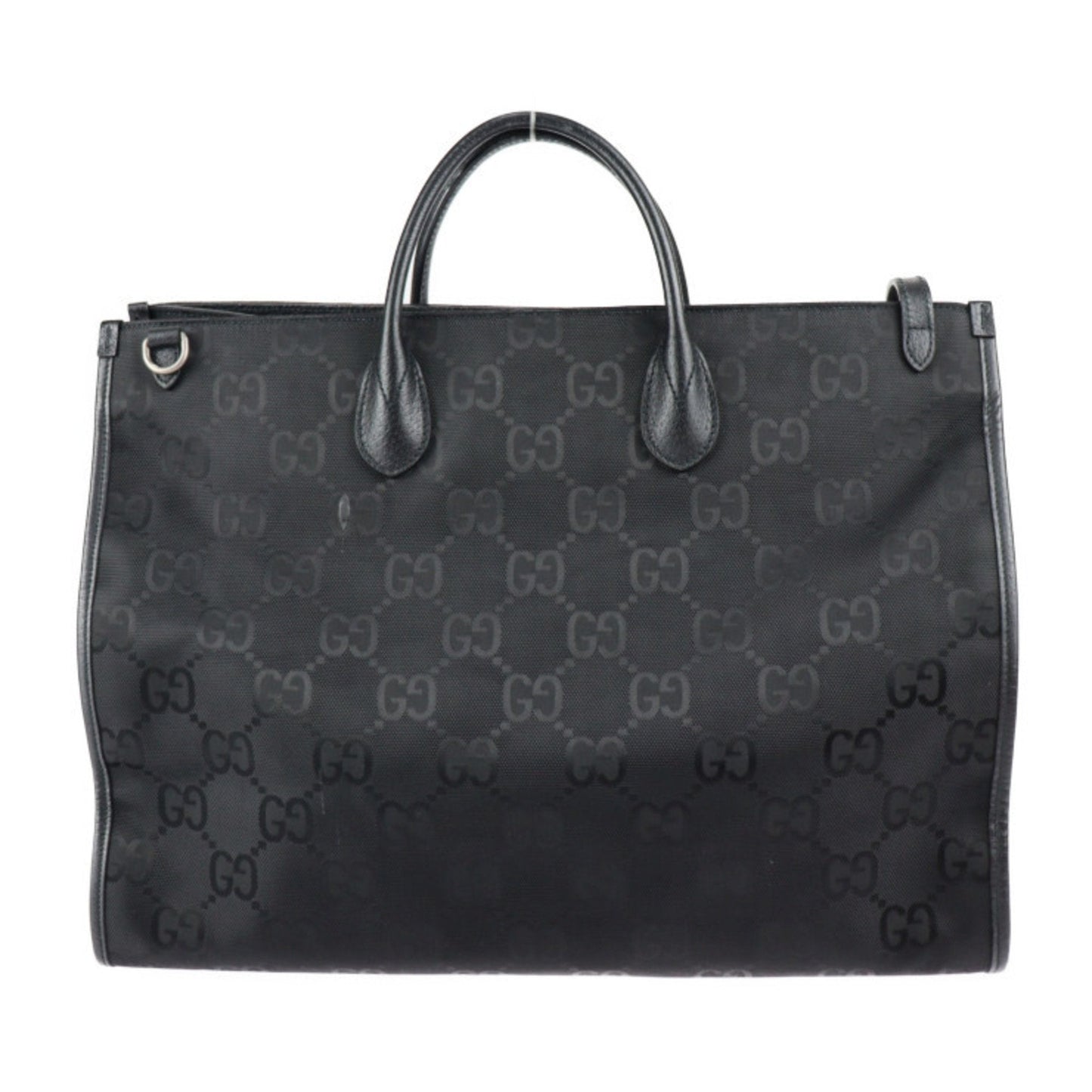 Gucci Nylon Leather Tote