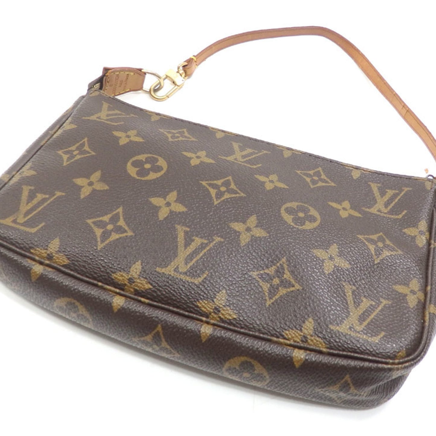 LOUIS VUITTON Monogram Pochette Accessory Ladies Hand Clutch