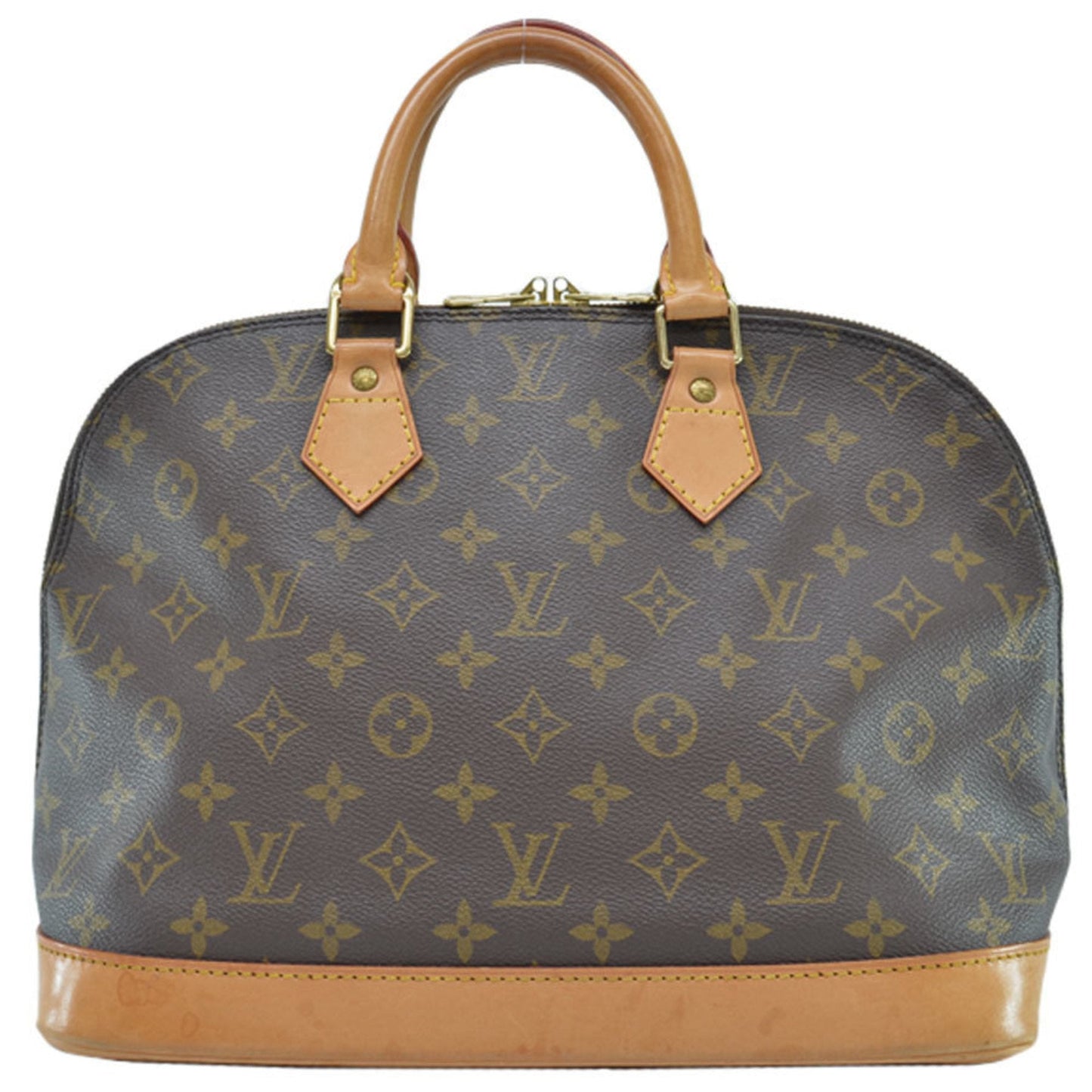 Louis Vuitton Bag Monogram Alma Brown Canvas Handbag Ladies
