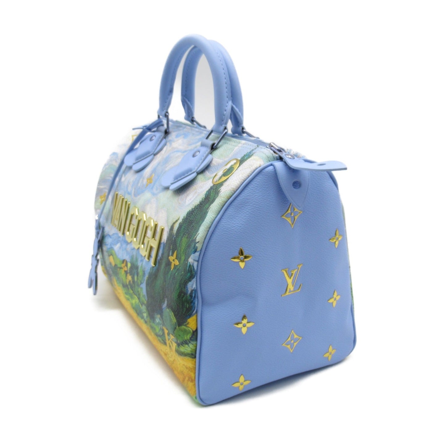 LOUIS VUITTON van gogh 30 Blue PVC coated canvas Masters collection M43314