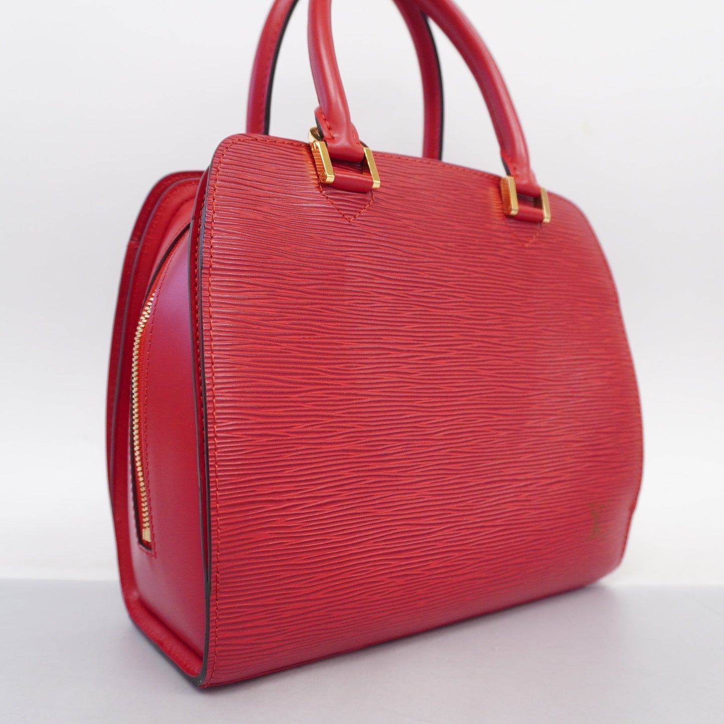 Louis VuittonAuth Epi Pont Neuf Women's Handbag Castilian Red