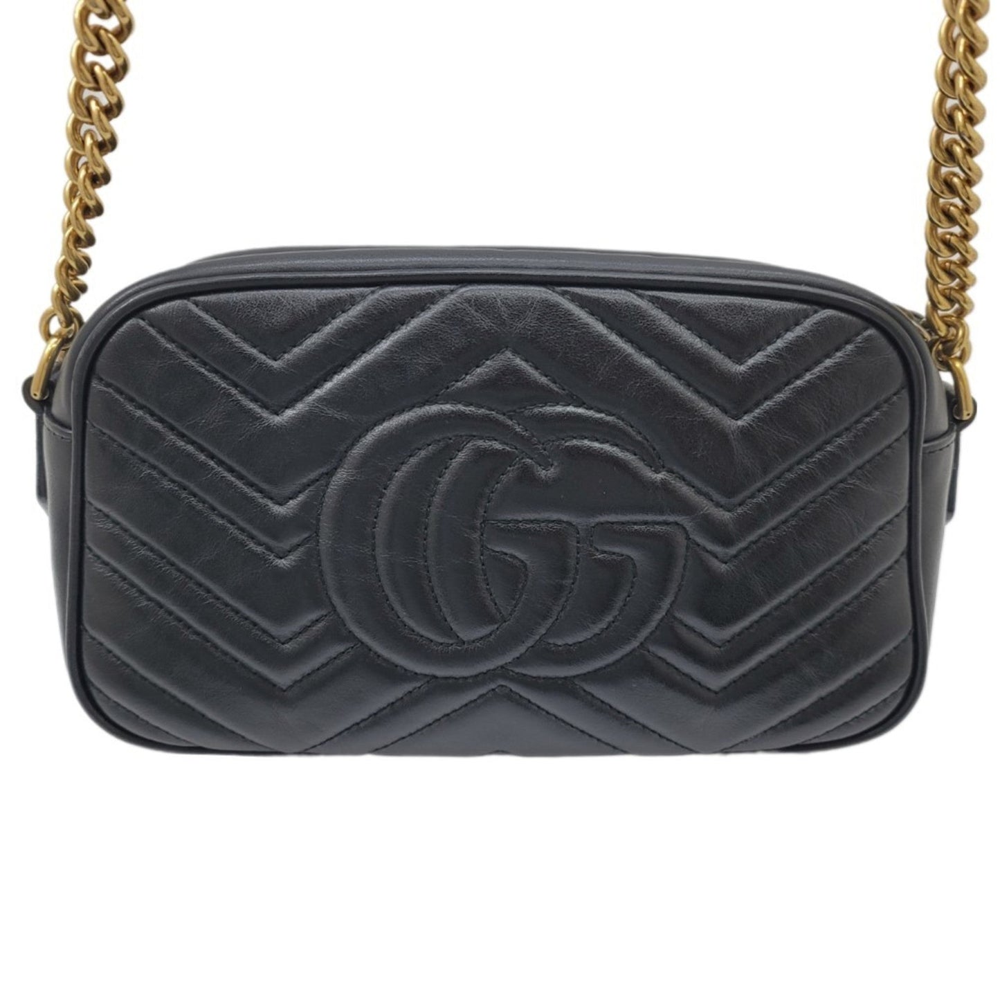 Gucci Chain Leather Shoulder Bag