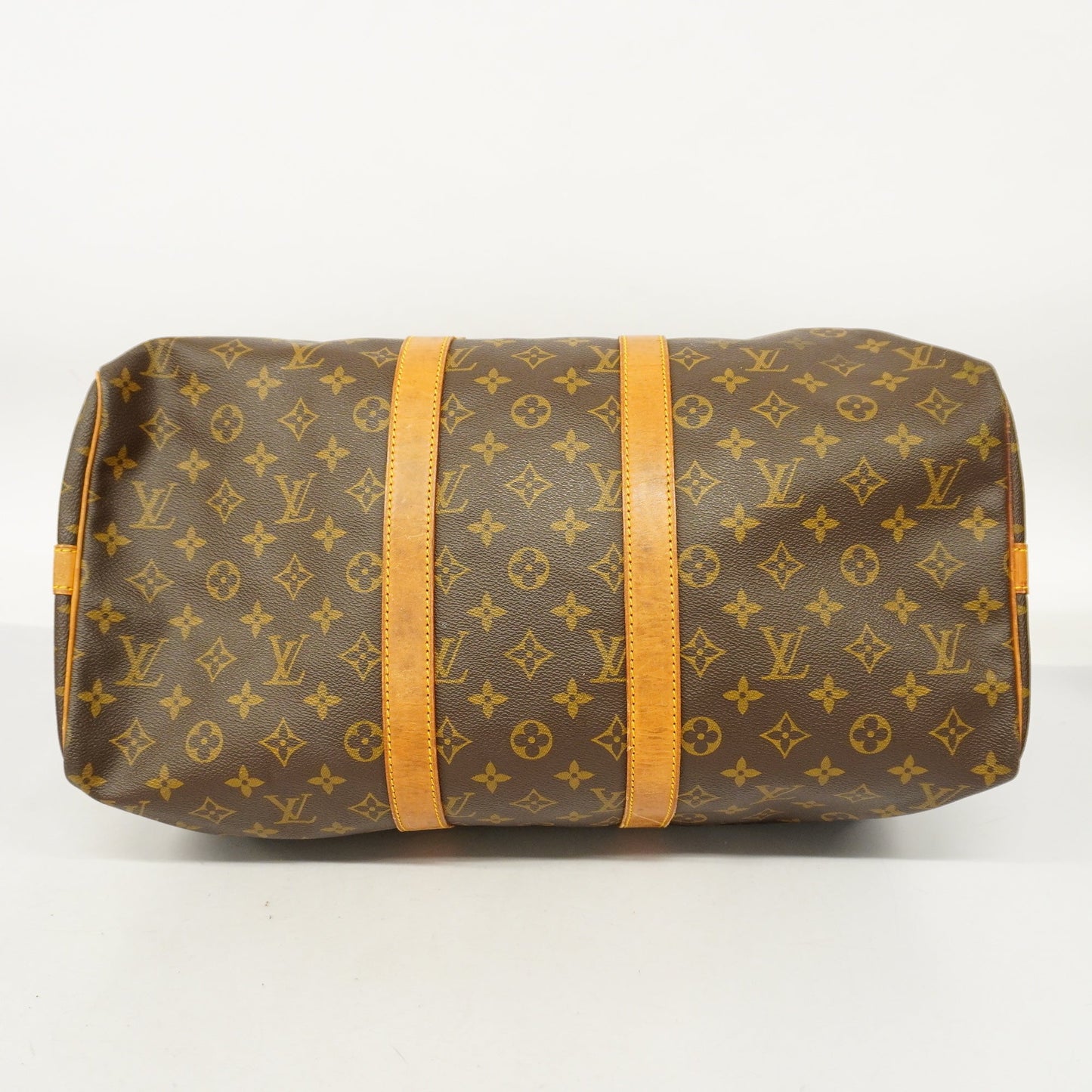 Louis VuittonAuth Monogram Keepall Bandouliere 45 Unisex Boston Bag