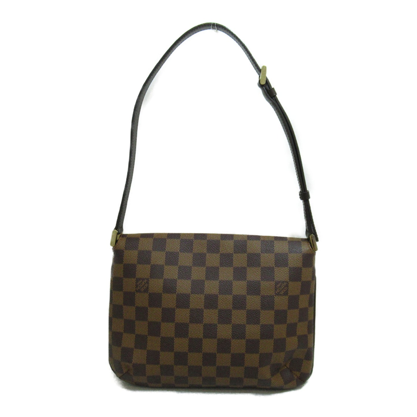 LOUIS VUITTON Mtte Tango Short Shoulder Bag Brown Damier PVC coated canvas