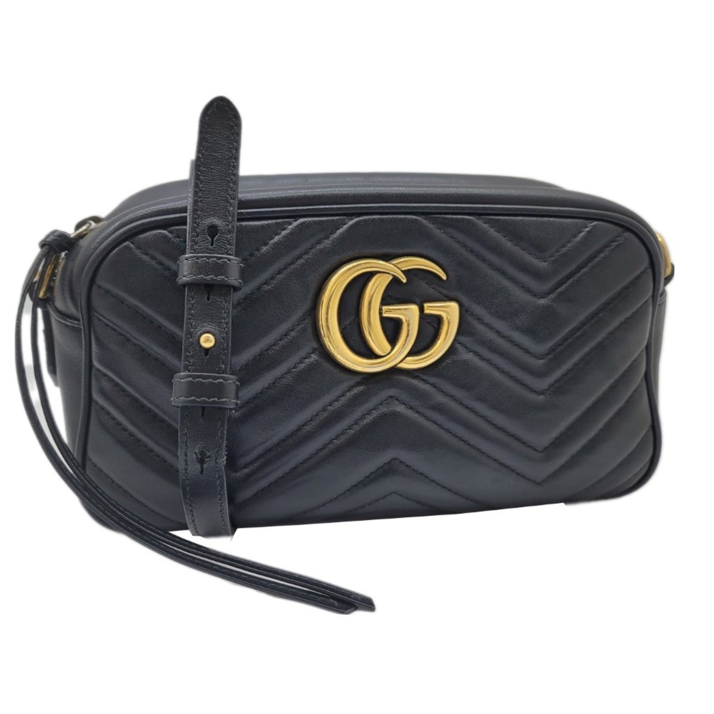 Gucci Chain Leather Shoulder Bag