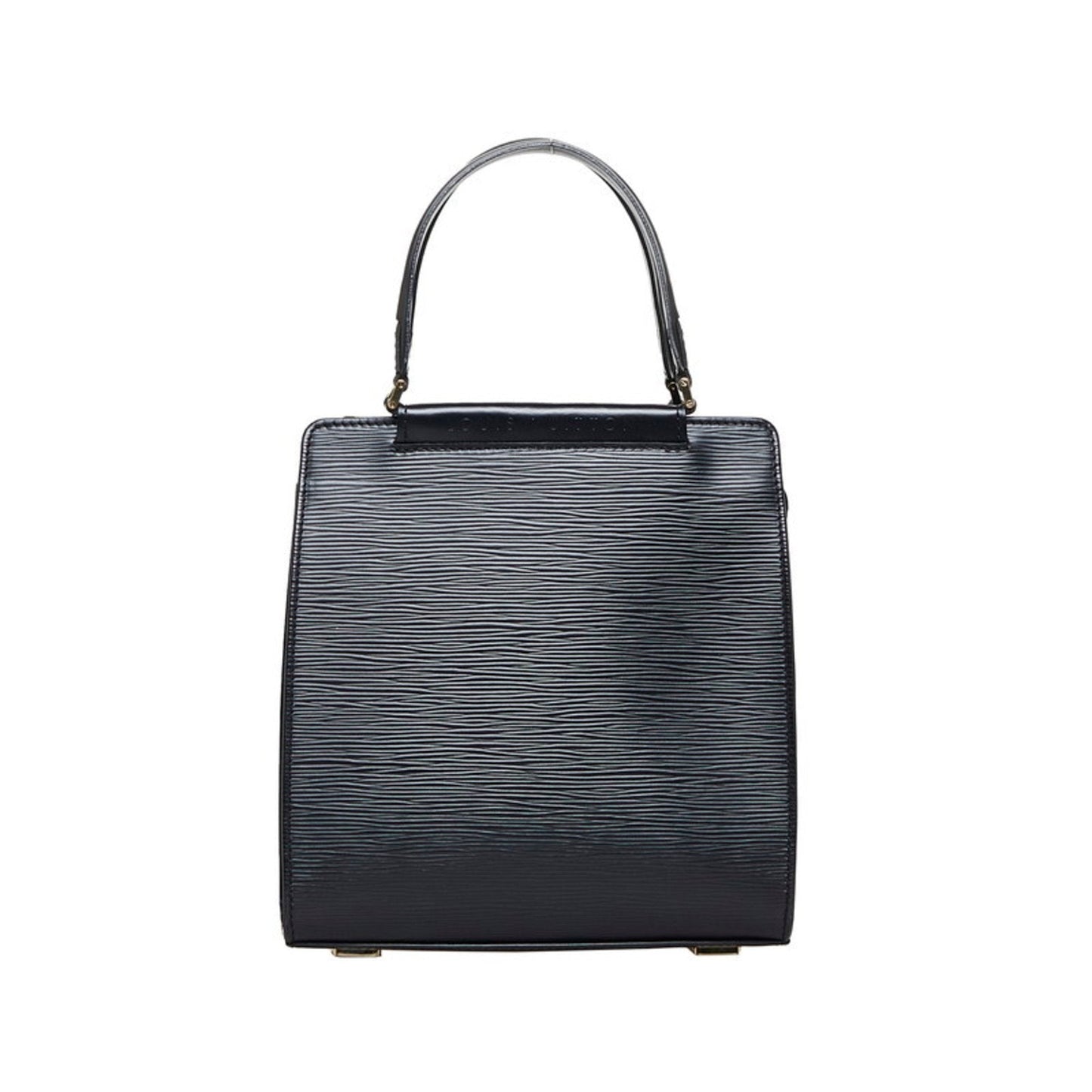 LOUIS VUITTON Epi Figari PM Handbag Noir Black Leather Ladies