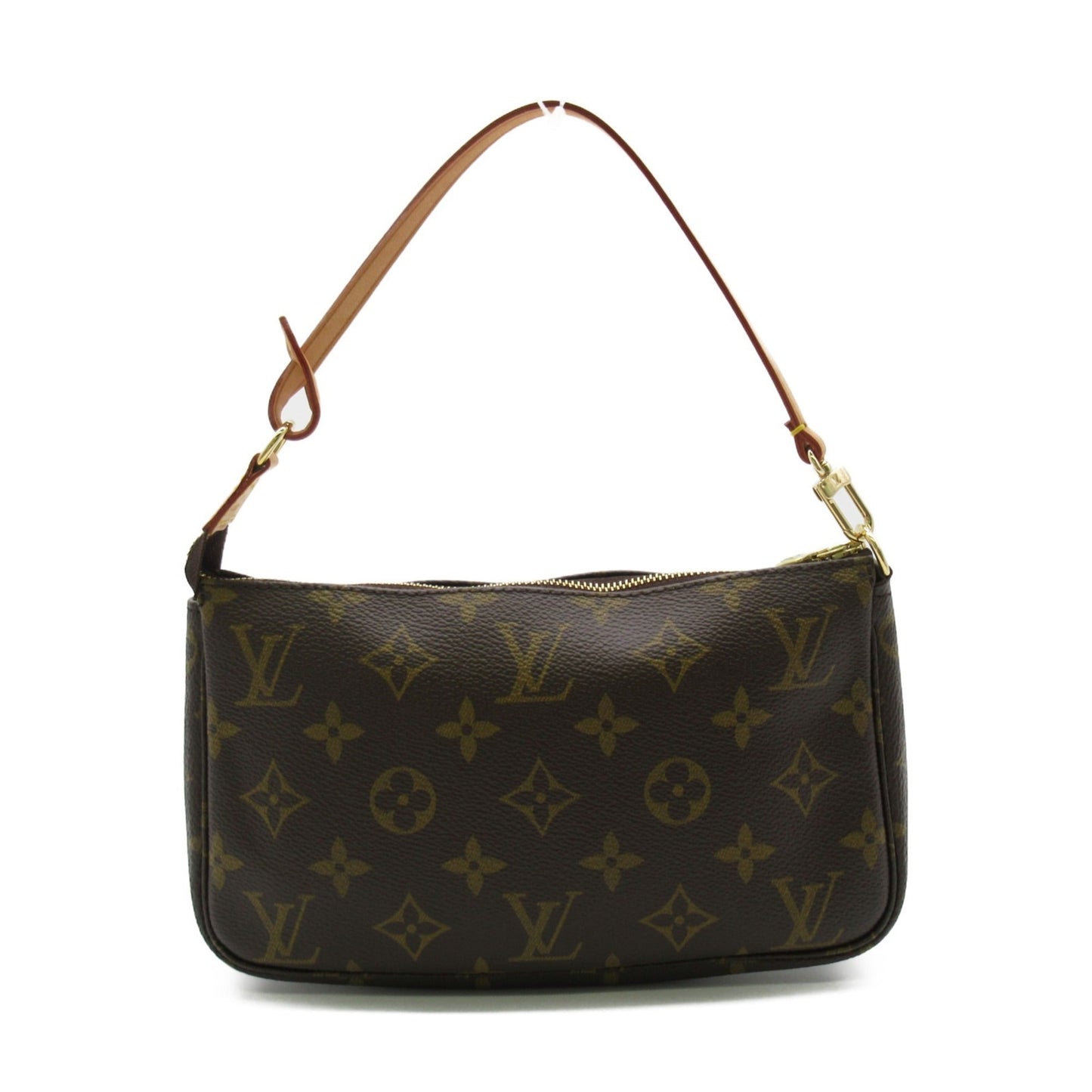 Louis Vuitton Pochette Accessoires Accessory Pouch Brown Monogram PVC coated canvas Clutch