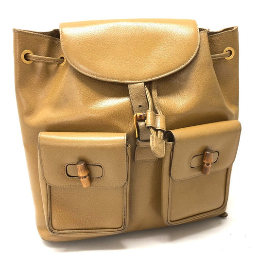 Gucci Leather Backpack