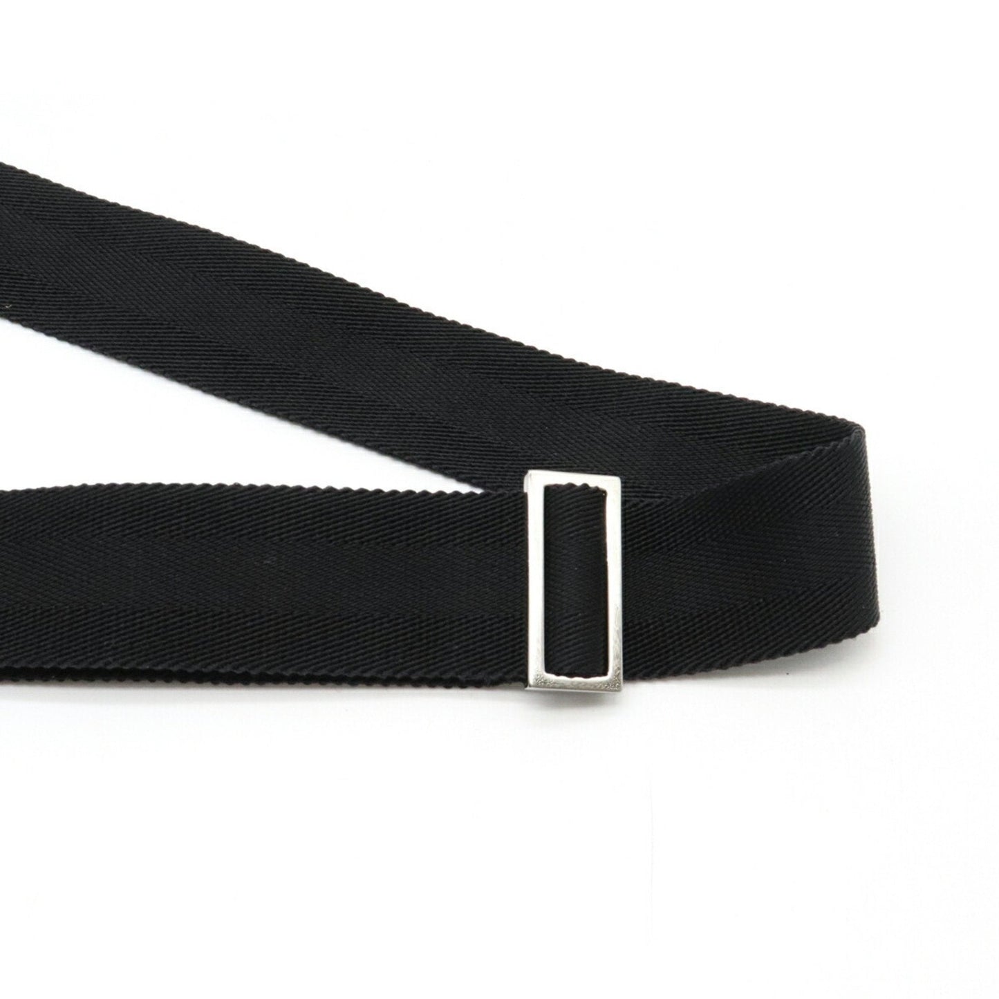 Gucci Black Leather Nylon Clutch