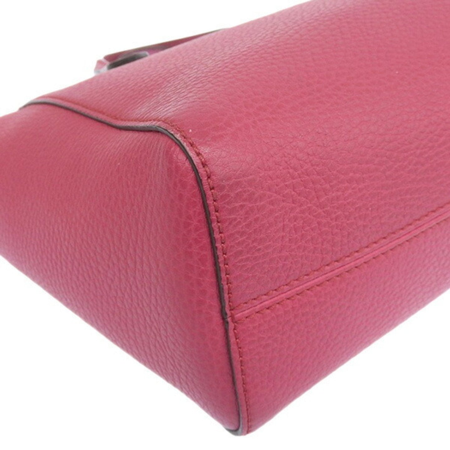 Gucci Pink Leather Shoulder Bag Style 1